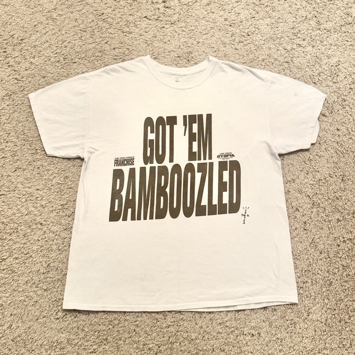 Travis Scott Travis Scott Cactus Jack Bamboozled Tee XL Size US XL / EU 56 / 4 - 2 Thumbnail