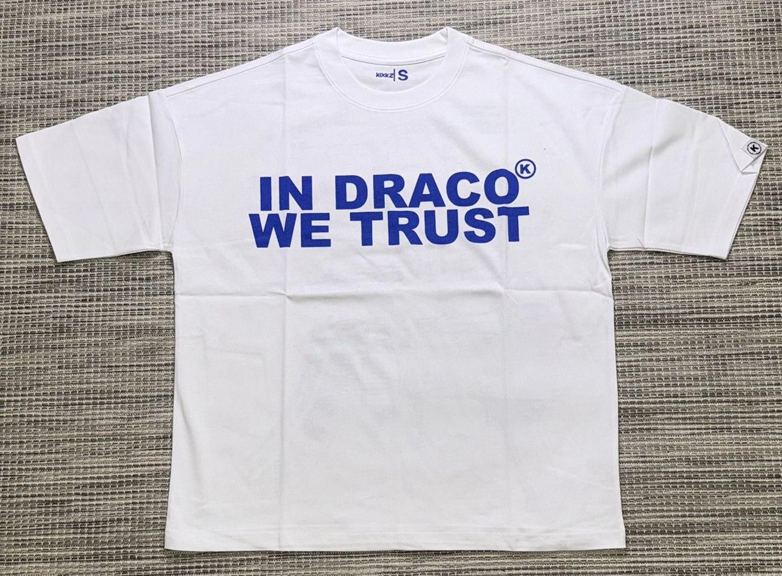 Other Kixks White/Blue In Draco We Trust Tee Size US S / EU 44-46 / 1 - 1 Thumbnail