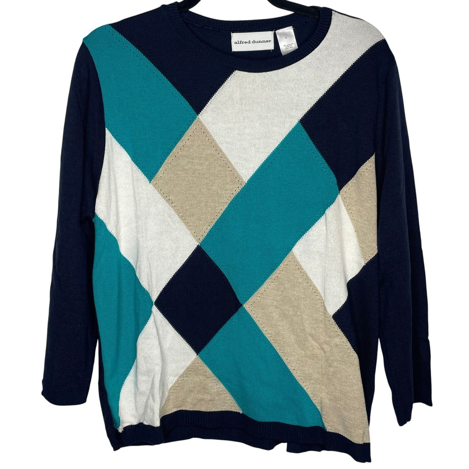 Other Alfred Dunner Knit Sweater Size L / US 10 / IT 46 - 1 Thumbnail