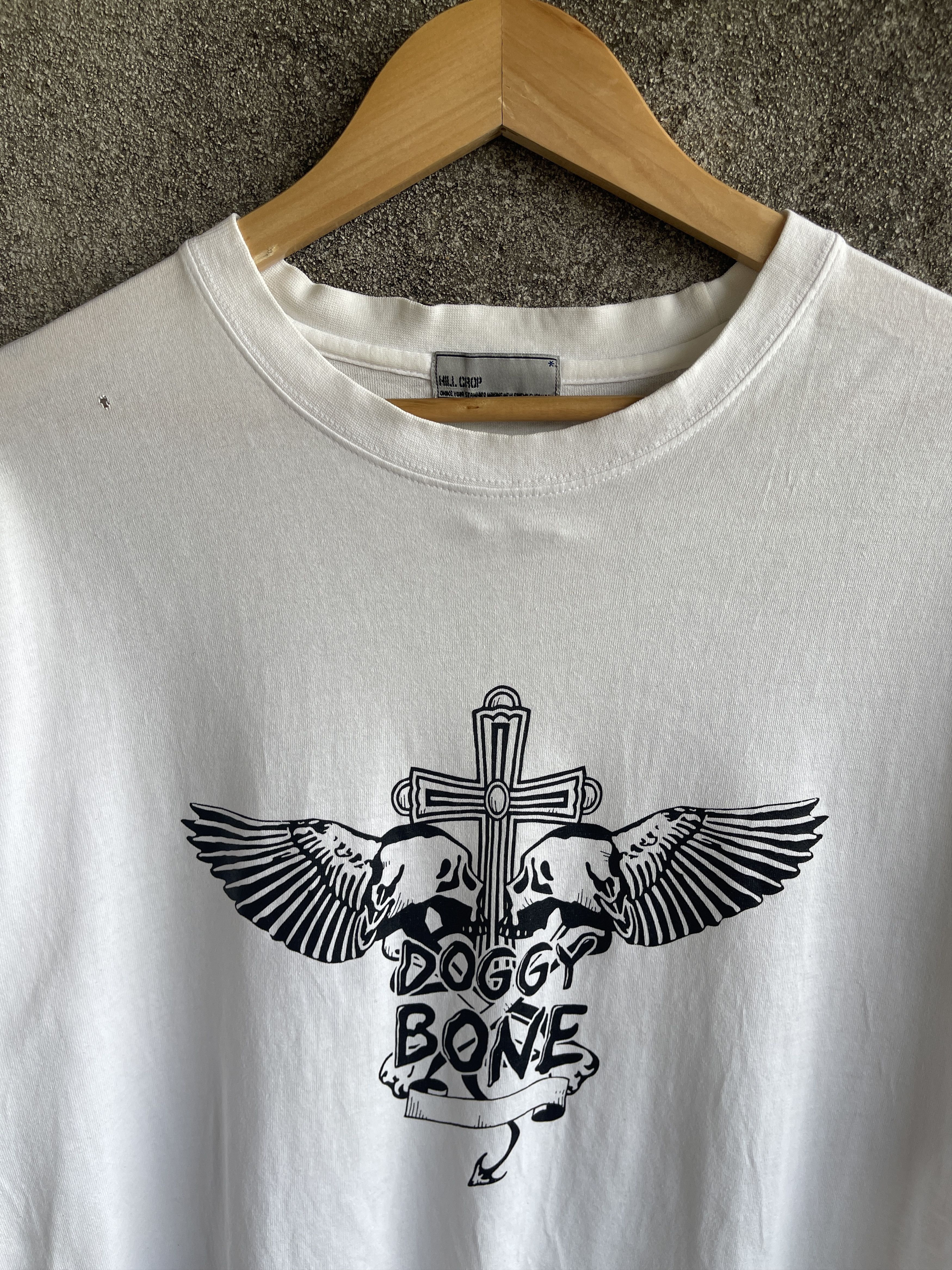 Seditionaries Vintage‼️THRASHED🔥Hill Crop🔥Big Logo Doggy Bone Tshirt Size US L / EU 52-54 / 3 - 2 Thumbnail