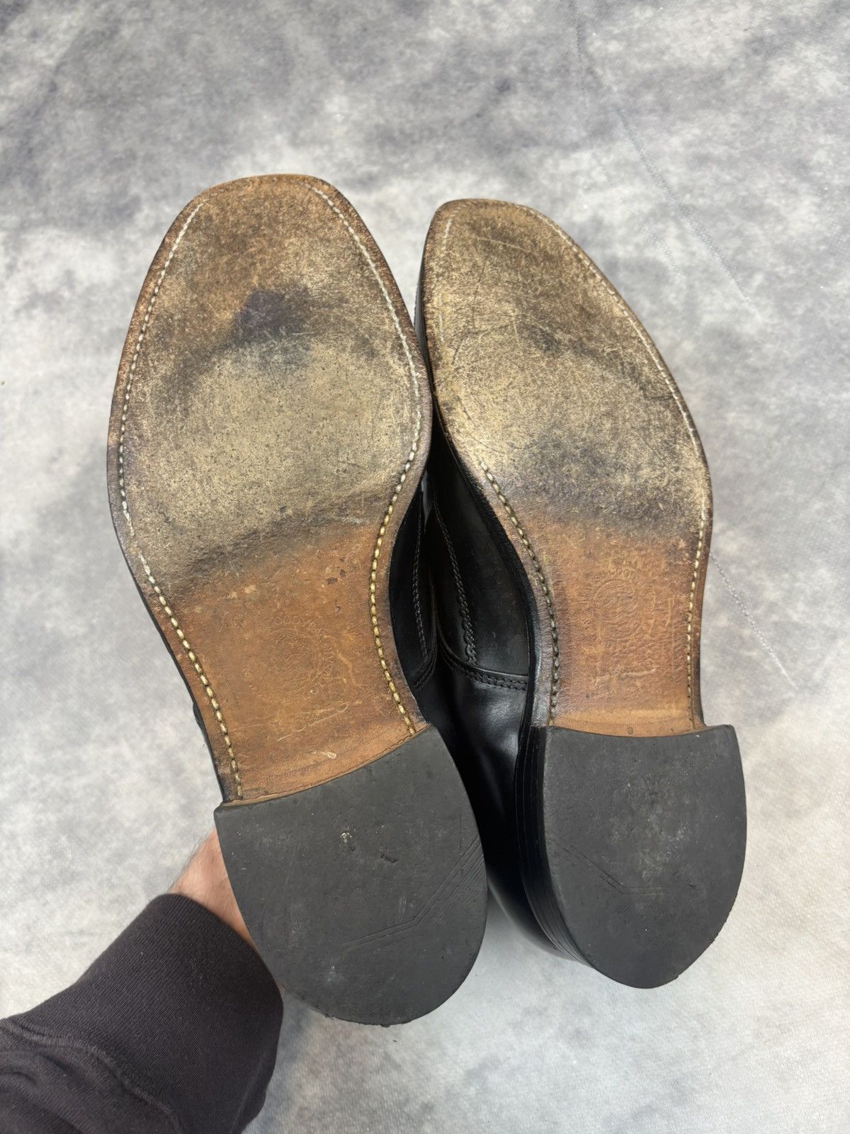 Designer × Loake Vintage Loake 773B England Casual Leather Boots derby 90s Size US 8.5 / EU 41-42 - 5 Thumbnail