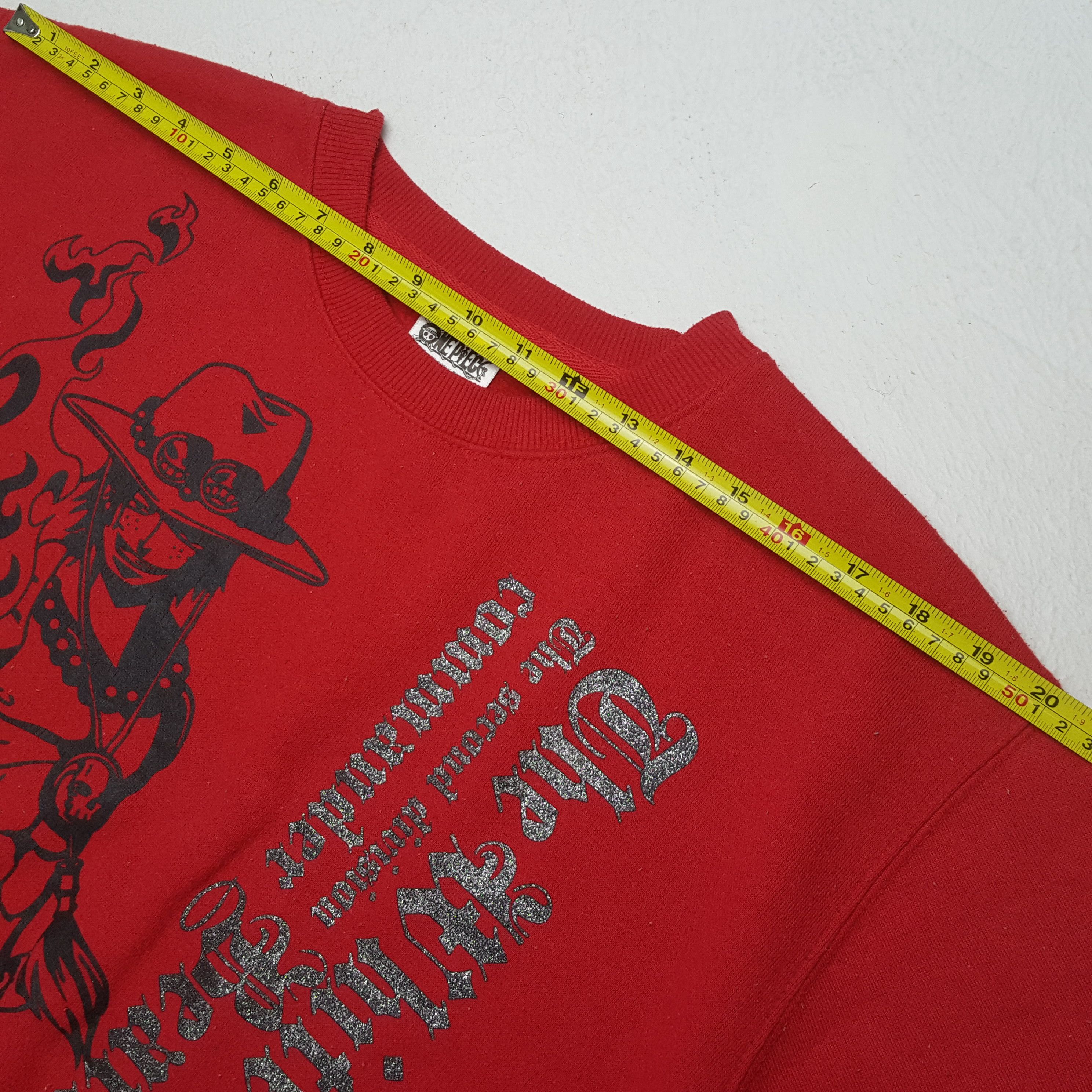 One Piece One Piece Portugas D Ace Anime Sweatshirt RR12 Size US L / EU 52-54 / 3 - 5 Thumbnail