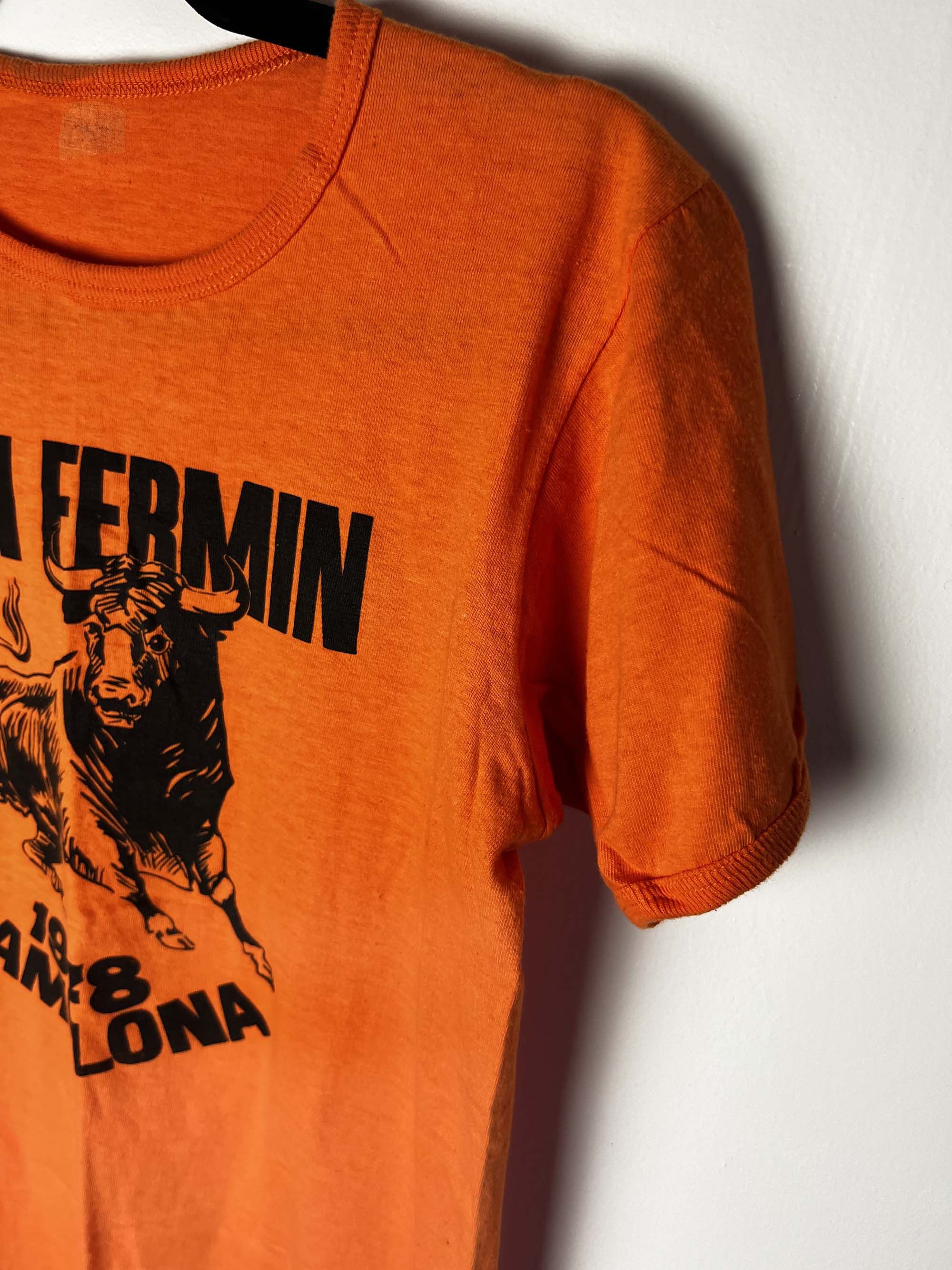 Vintage 1978 San Fermín Running of the Bulls Fest in Pamplona, Spain Size US S / EU 44-46 / 1 - 5 Thumbnail