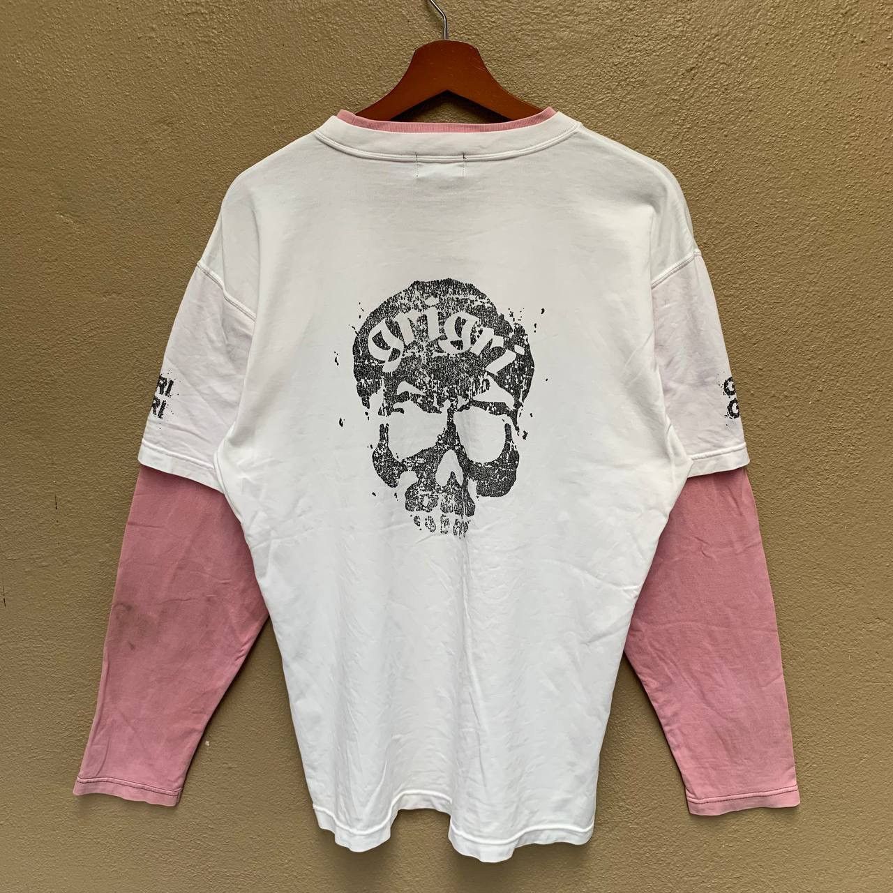 Seditionaries Japanese Brand Seditionary Big Skull Long Sleeve T-shirt Size US M / EU 48-50 / 2 - 2 Thumbnail