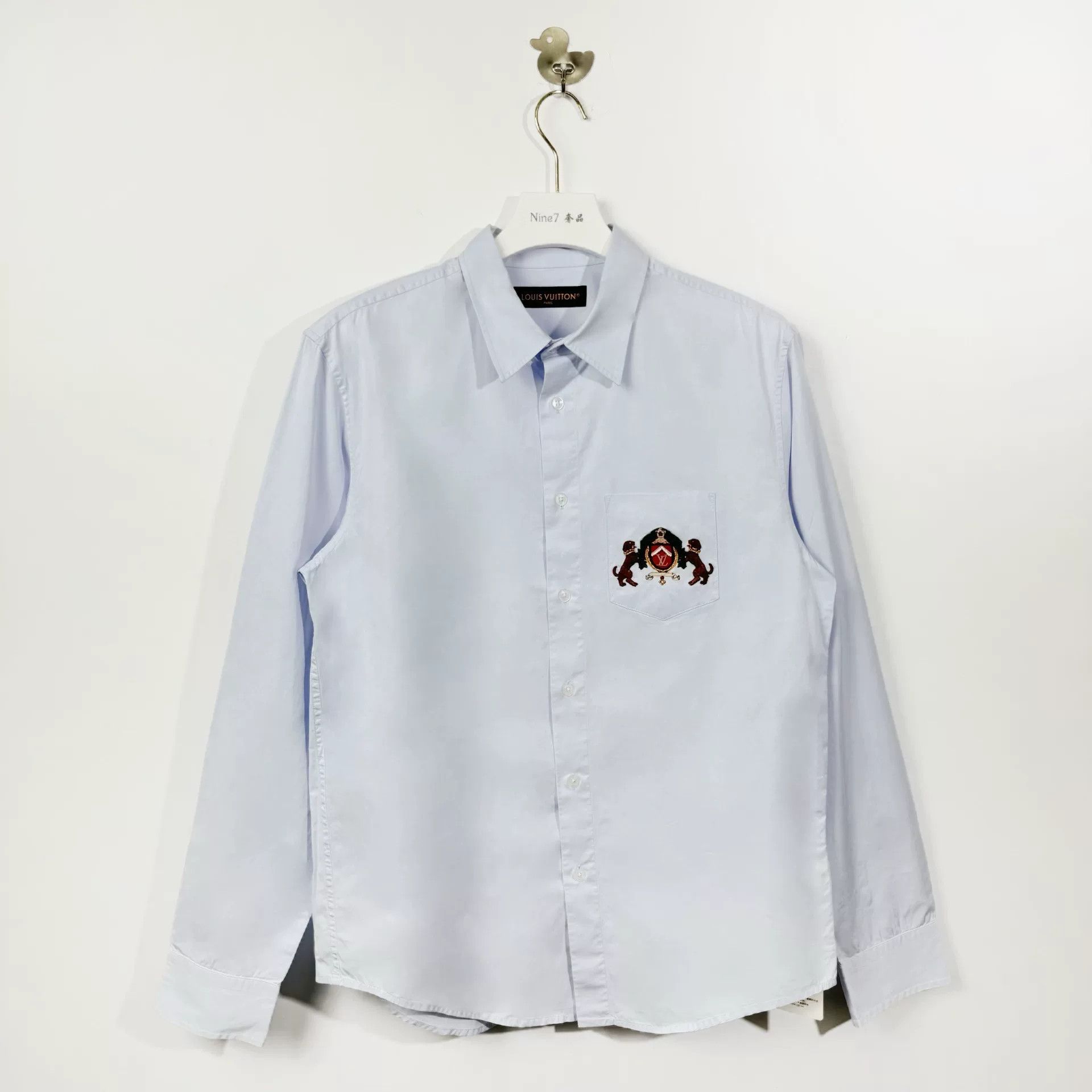 Louis Vuitton LV 25 New Beaded Dog Logo Longshirt Size US L / EU 52-54 / 3 - 1 Thumbnail