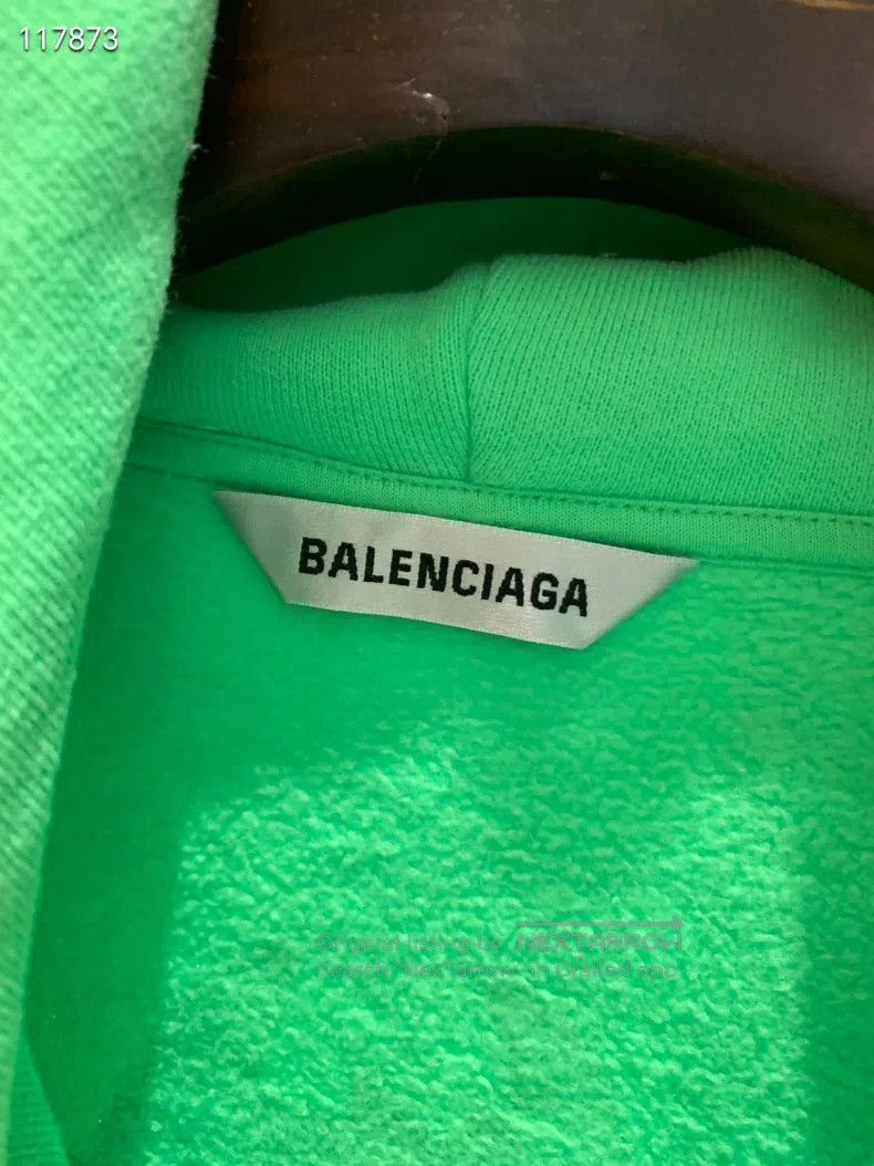 Balenciaga Balenciaga Baby Blue Hooded Sweatshirt, Size XS Size US XS / EU 42 / 0 - 3 Thumbnail