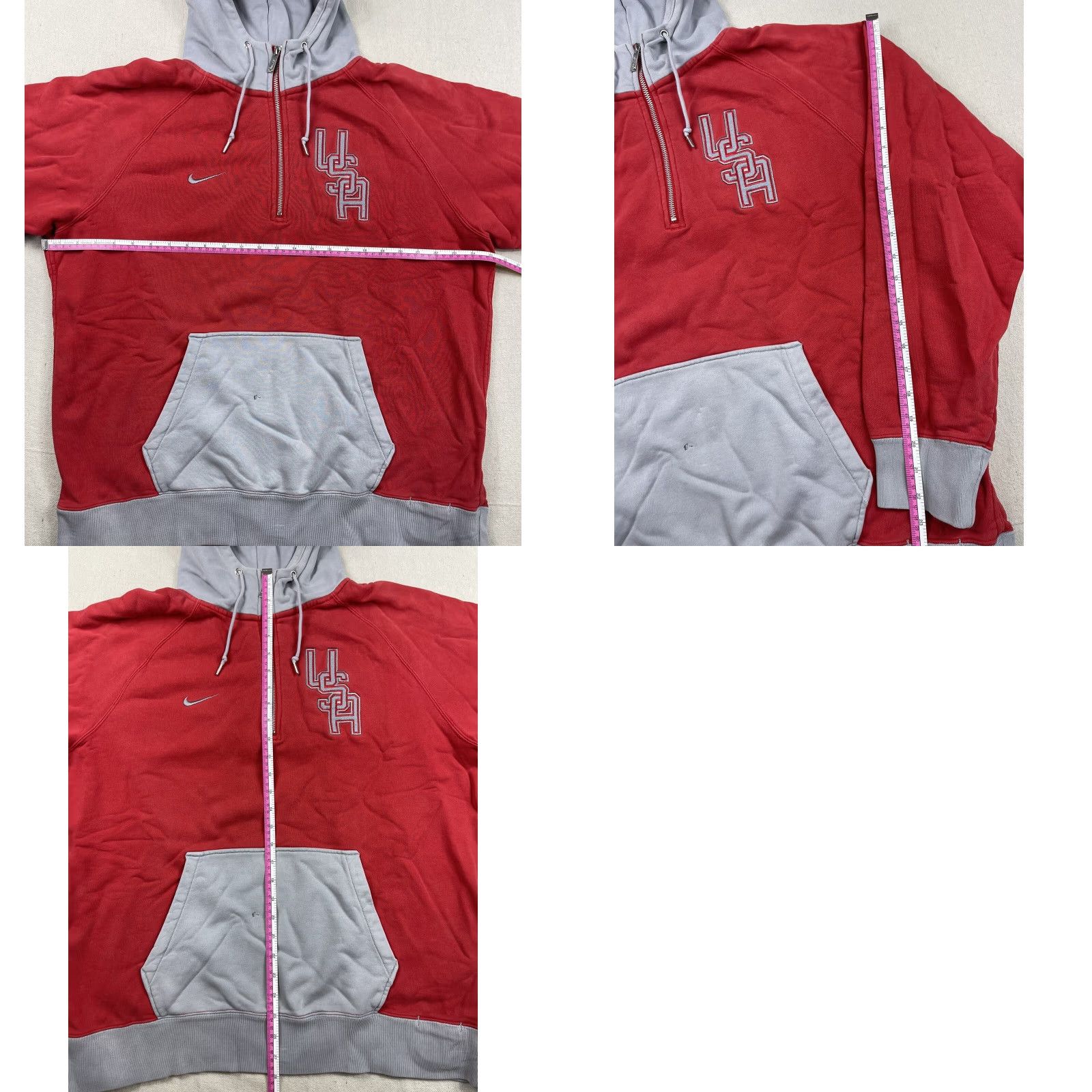 Nike VINTAGE Nike Team USA Hoodie Mens Sweatshirt Soccer Futbol Olympic Swoosh XL Red Humble Detected Size US XL / EU 56 / 4 - 8 Thumbnail