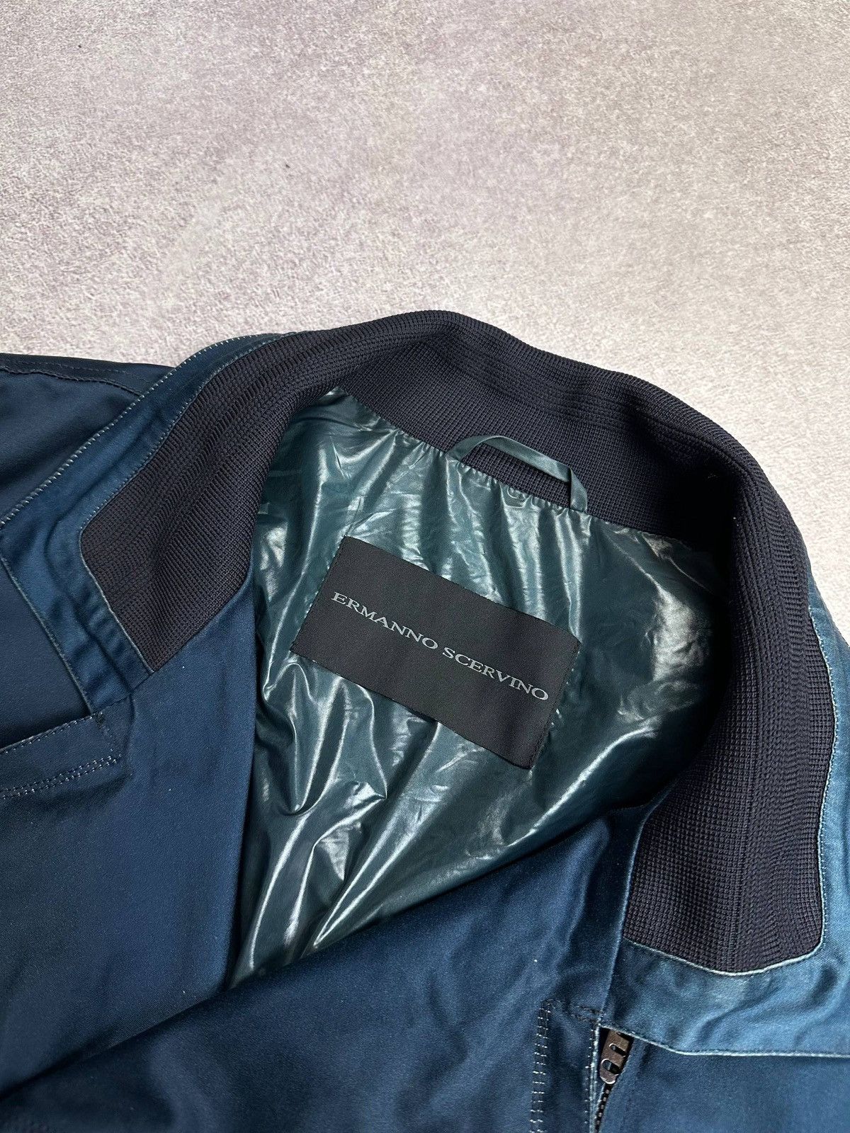 Ermanno Scervino Ermanno Scervino Luxury Blue Gradient Jacket L Size US L / EU 52-54 / 3 - 4 Thumbnail