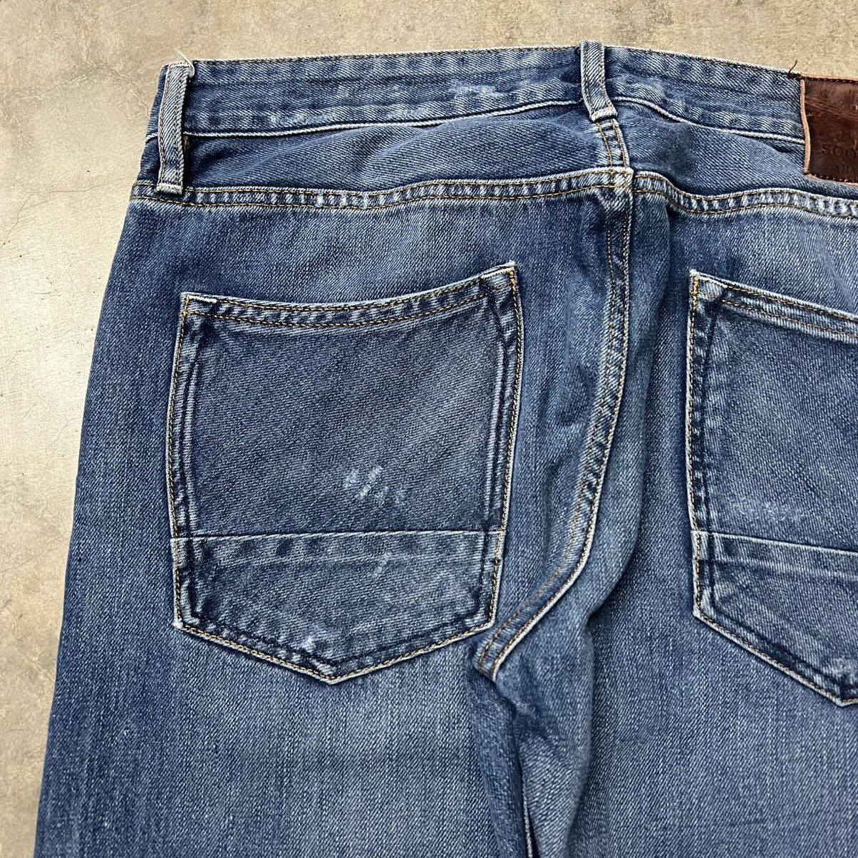 Express × Lucky Brand × Scotch & Soda Scotch & Soda Amsterdams Blauw “Ralston” Denim Jeans Size US 32 / EU 48 - 6 Thumbnail