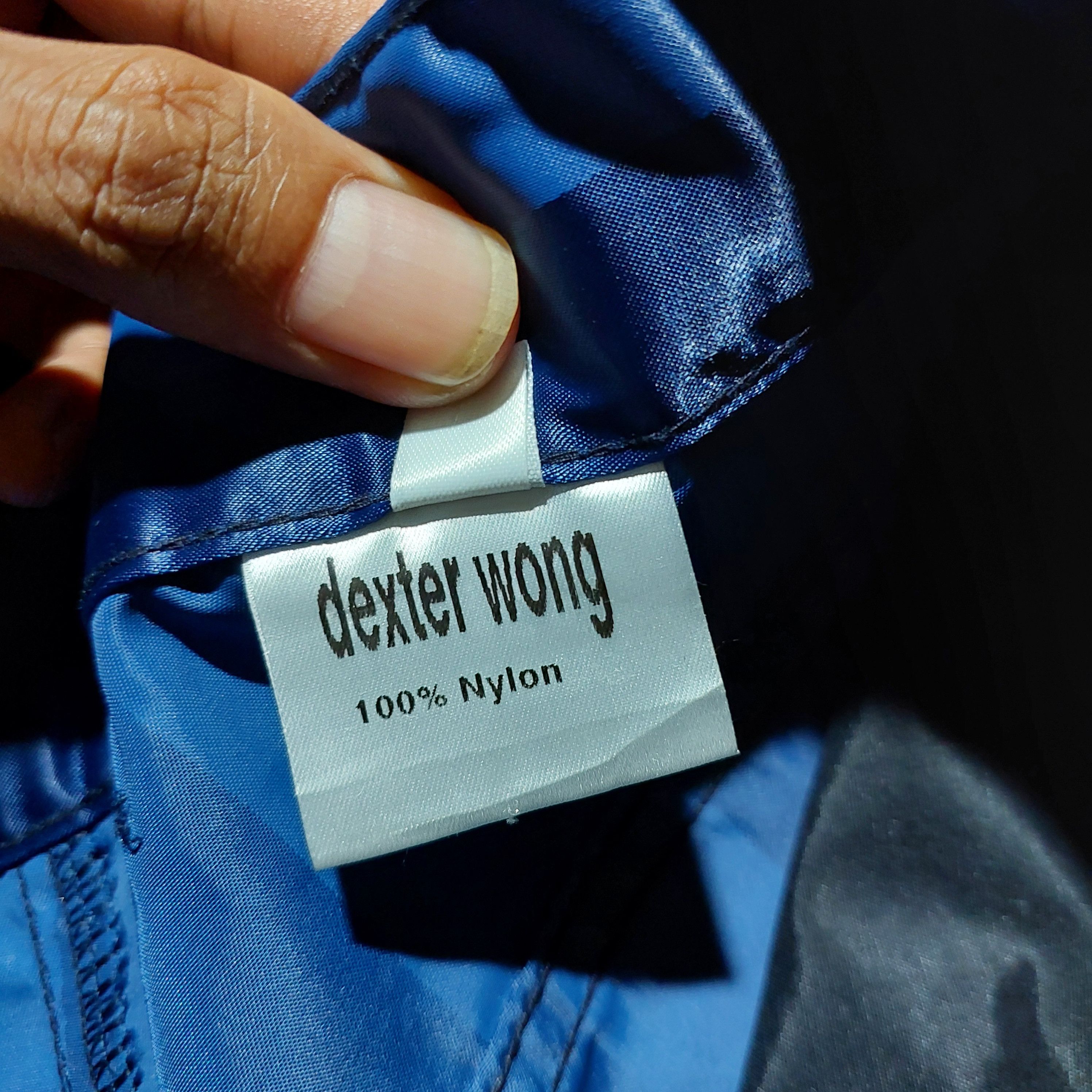 Dexter Wong 90's Dexter Wong UK blue stripe nylon pants Size US 28 / EU 44 - 11 Thumbnail