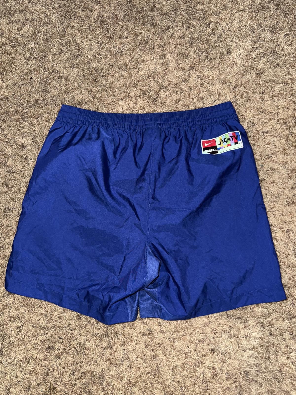 Nike Nike F.C Men’s Woven Joga Bonito Blue Shorts Sample Size US 30 / EU 46 - 9 Thumbnail