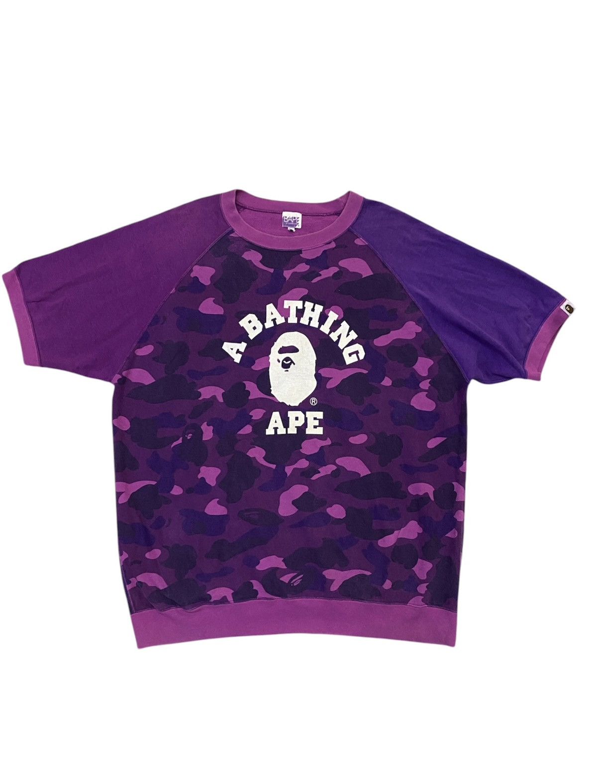 2005 Bape Collage ABC purple camo