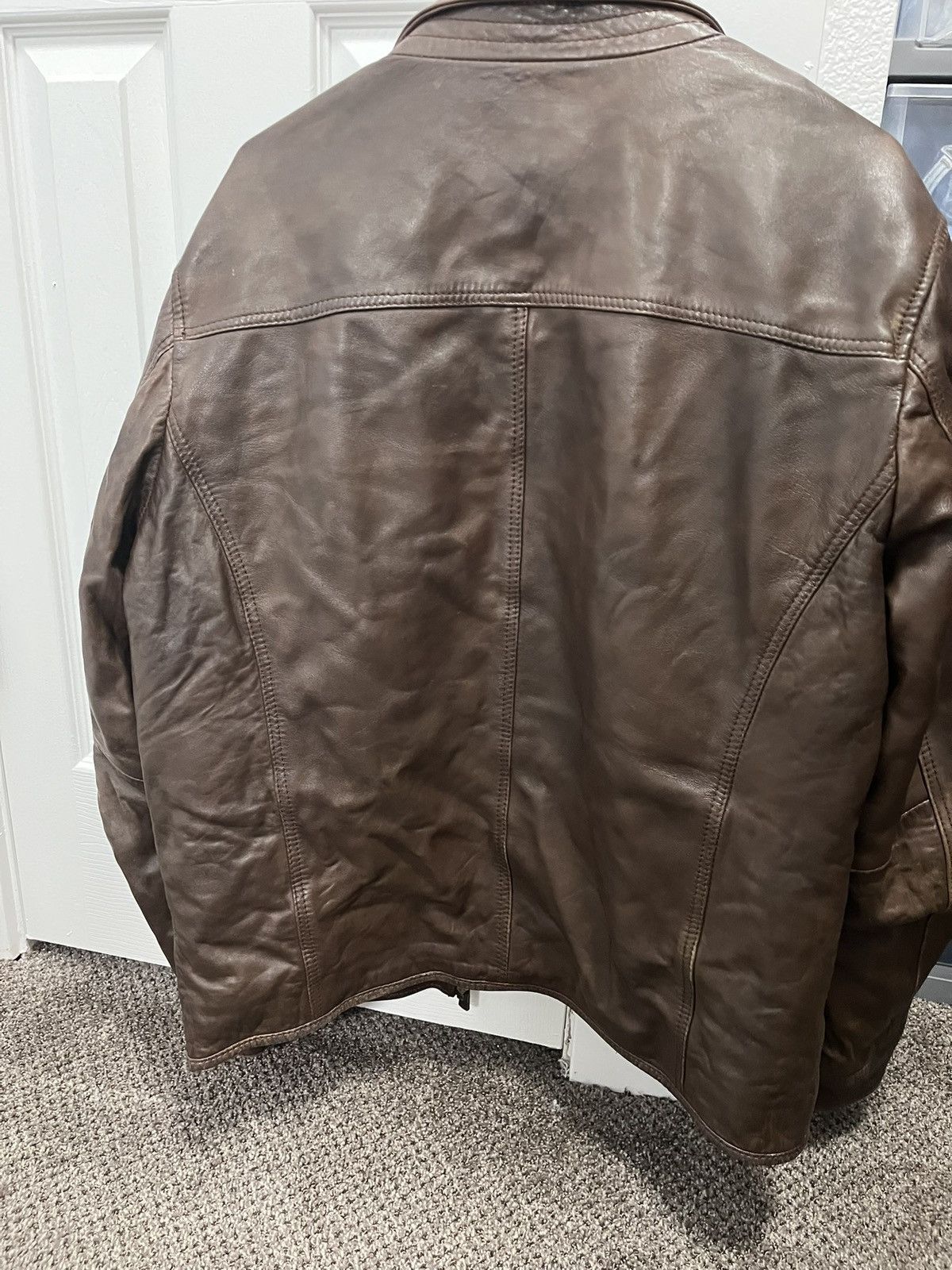 Milestone Milestone Leather Jacket Size US XL / EU 56 / 4 - 2 Thumbnail