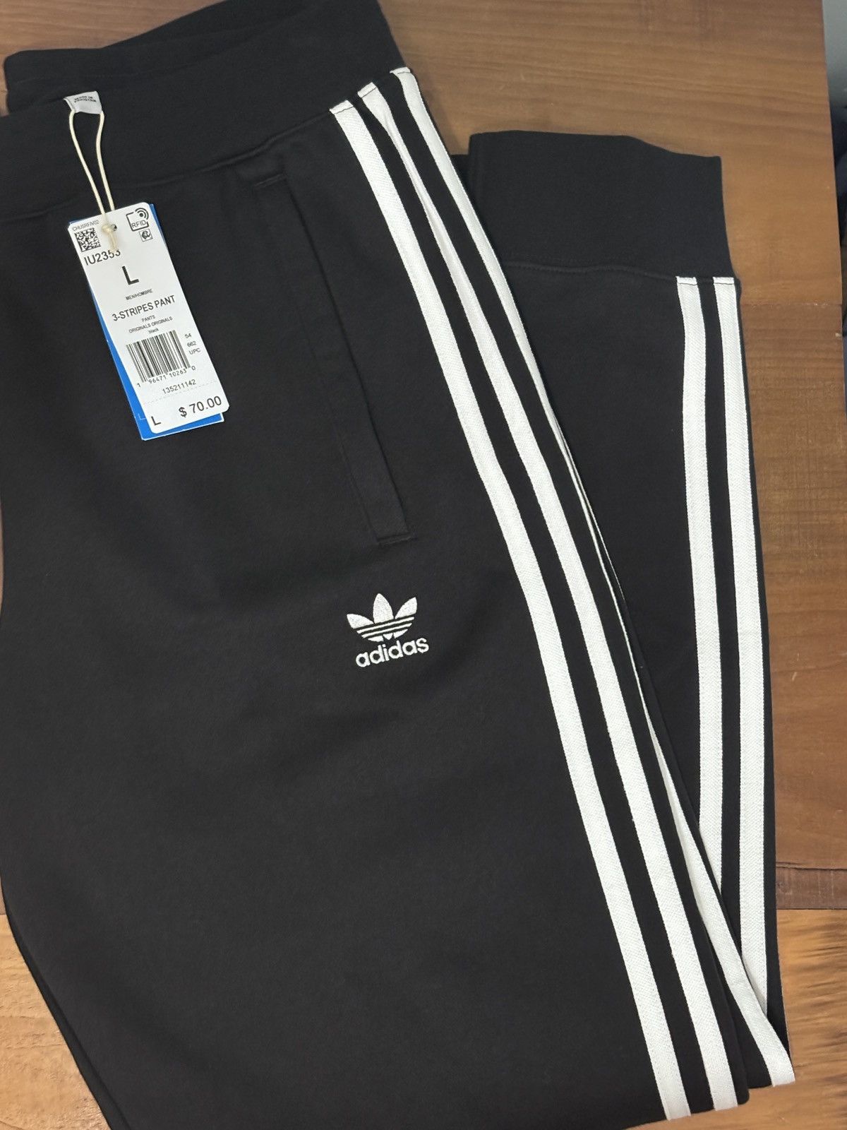 Adidas adidas 3-Stripe Sweatpants Men’s Large Size US 37 - 1 Thumbnail