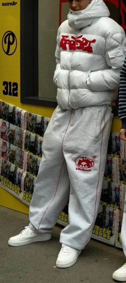 Japanese Brand × Jean New Embroidery Baggy Pants Size US 36 / EU 52 - 7 Thumbnail
