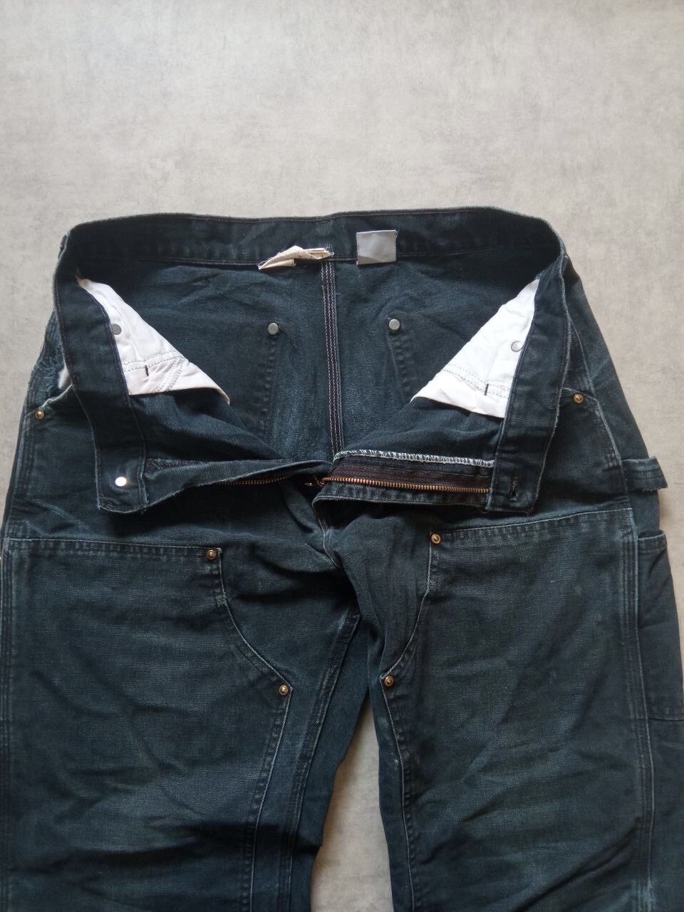 Carhartt Crazy Vintage Carhartt Double Knee Pants Faded Distressed Size US 32 / EU 48 - 7 Thumbnail