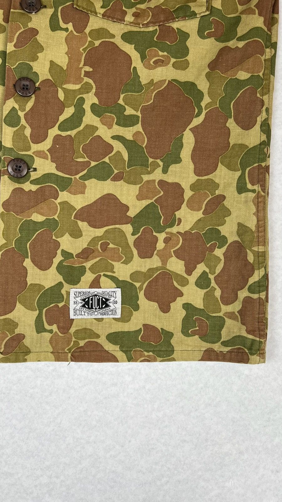 FUCT Fuct Camo Button Up Shirt Size US S / EU 44-46 / 1 - 11 Thumbnail