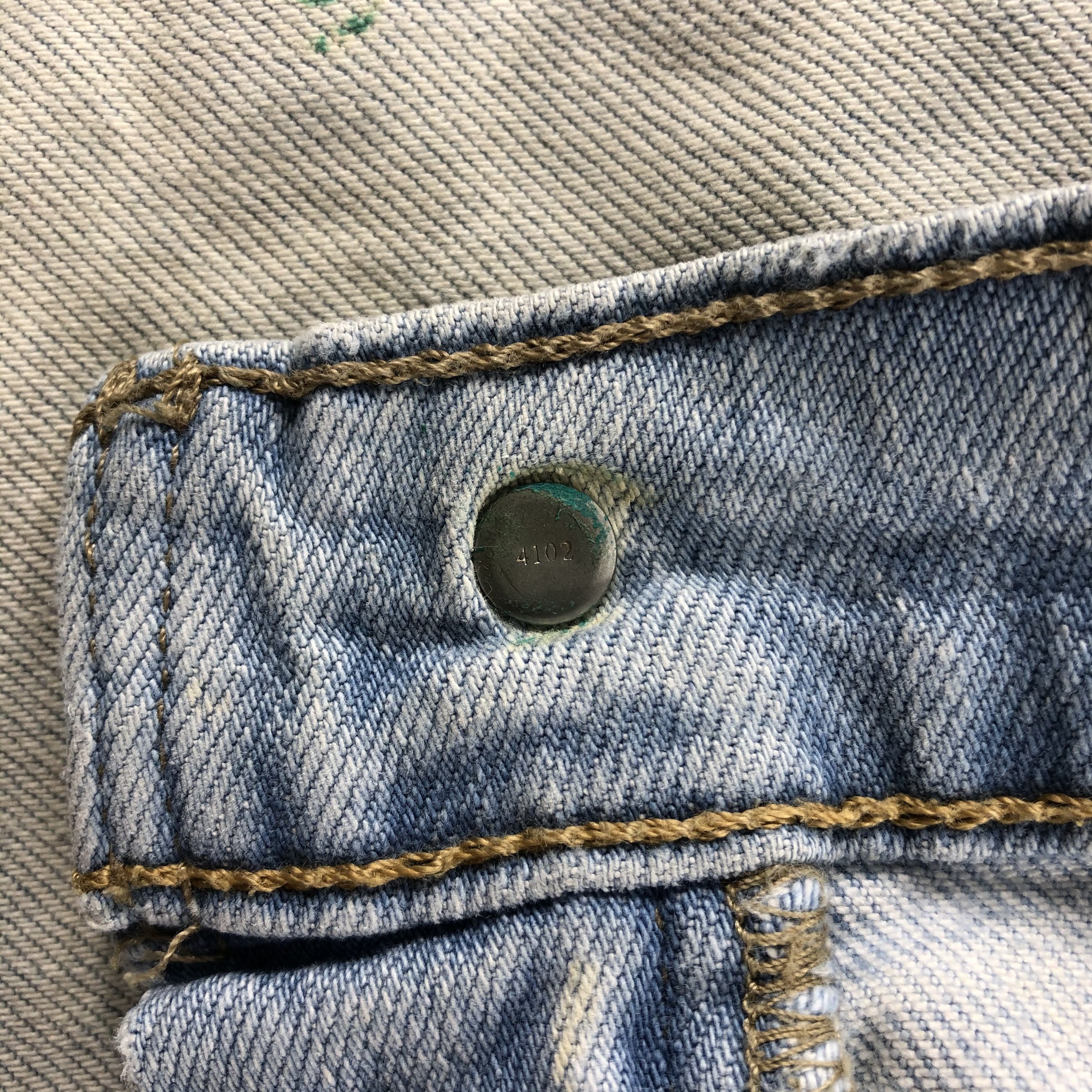 Levi's × Vintage Vintage Light Wash Levis 513 Jeans-JM3071 Size US 32 / EU 48 - 12 Thumbnail