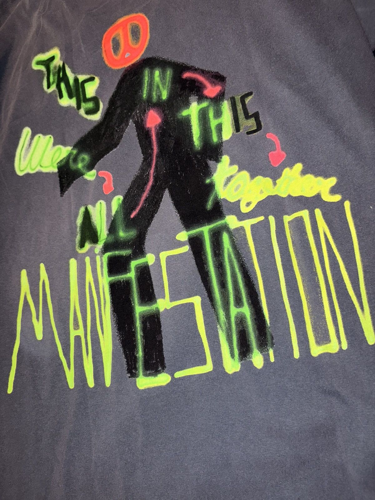 Travis Scott TRAVIS SCOTT ASTROWORLD MANFESTATION T SHIRT Size US M / EU 48-50 / 2 - 1 Thumbnail