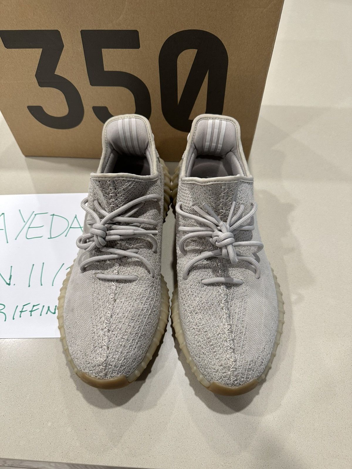 Adidas × Kanye West Adidas Yeezy 350 ‘Sesame’ Size 12 Size US 12 / EU 45 - 2 Thumbnail