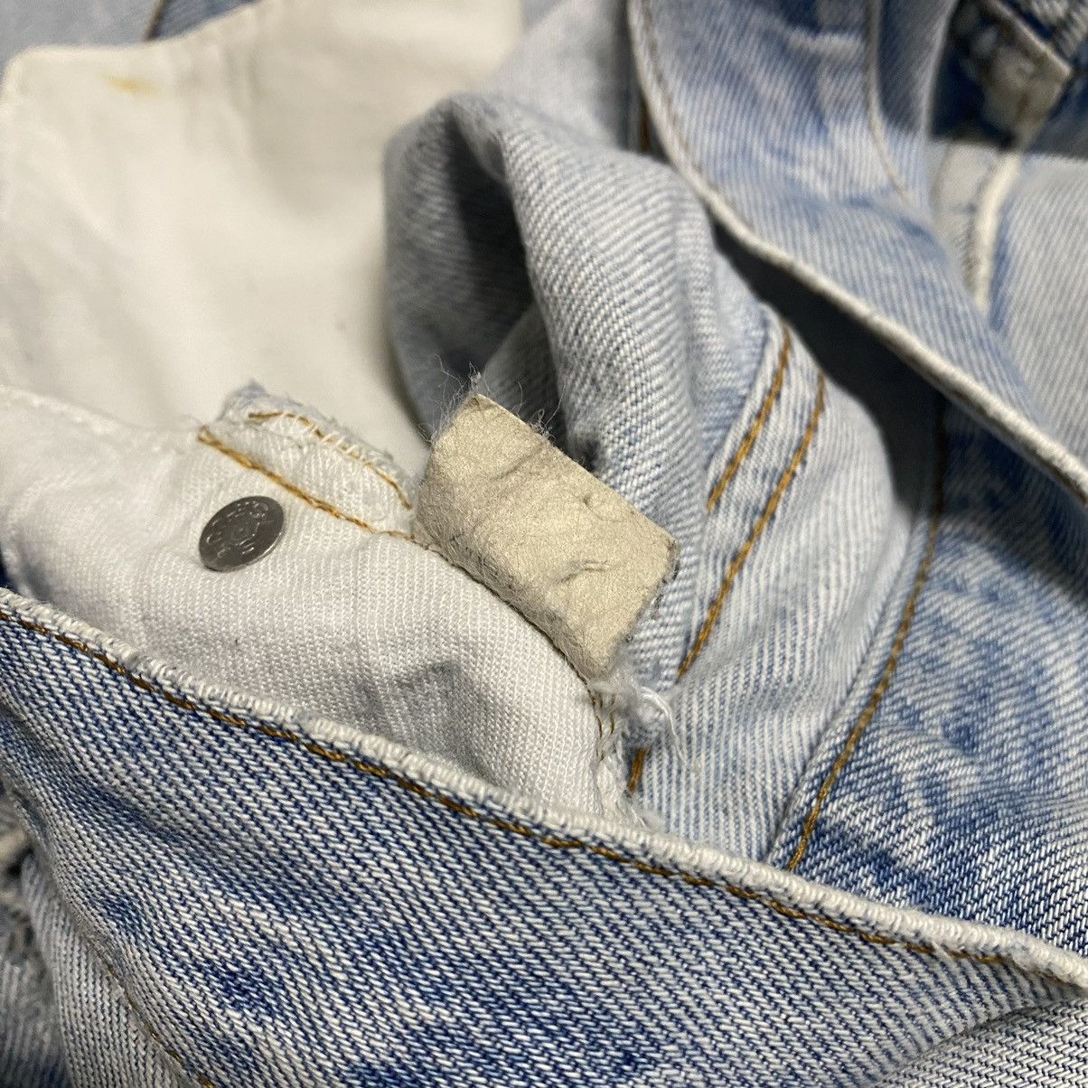 Levi's Vintage Levis 501 Redline Thrashed Jeans Button6 Size US 34 / EU 50 - 25 Thumbnail
