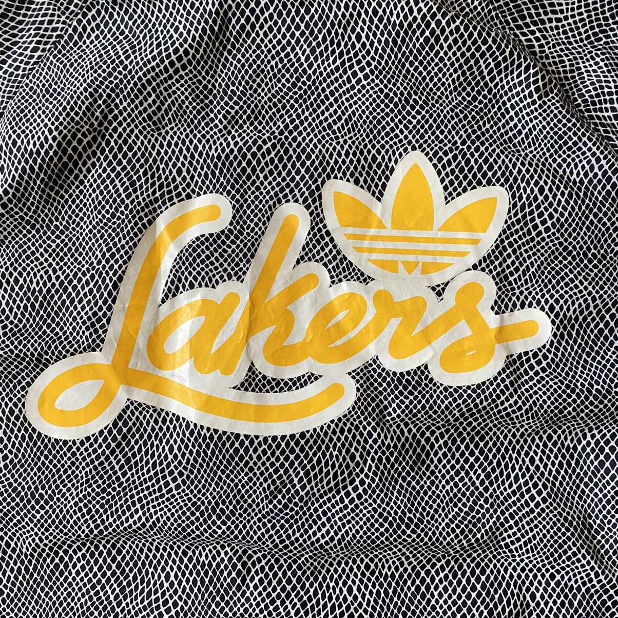 Adidas Adidas Vintage Y2K Lakers Zip Up Windbreaker Jacket Size M / US 6-8 / IT 42-44 - 5 Thumbnail