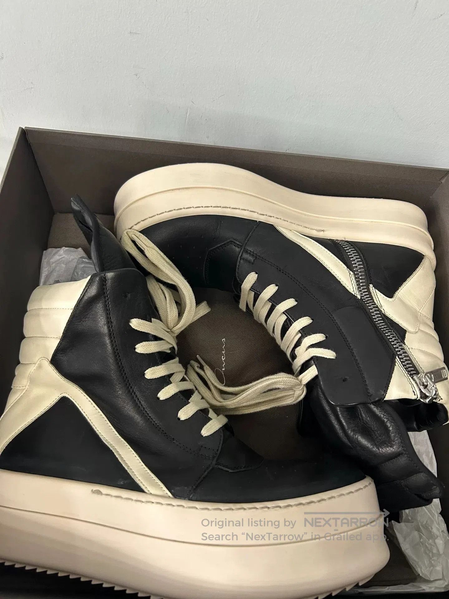 Rick Owens Rick Owens Thick Low Triangle Sneakers. Size US 8 / EU 41 - 6 Thumbnail