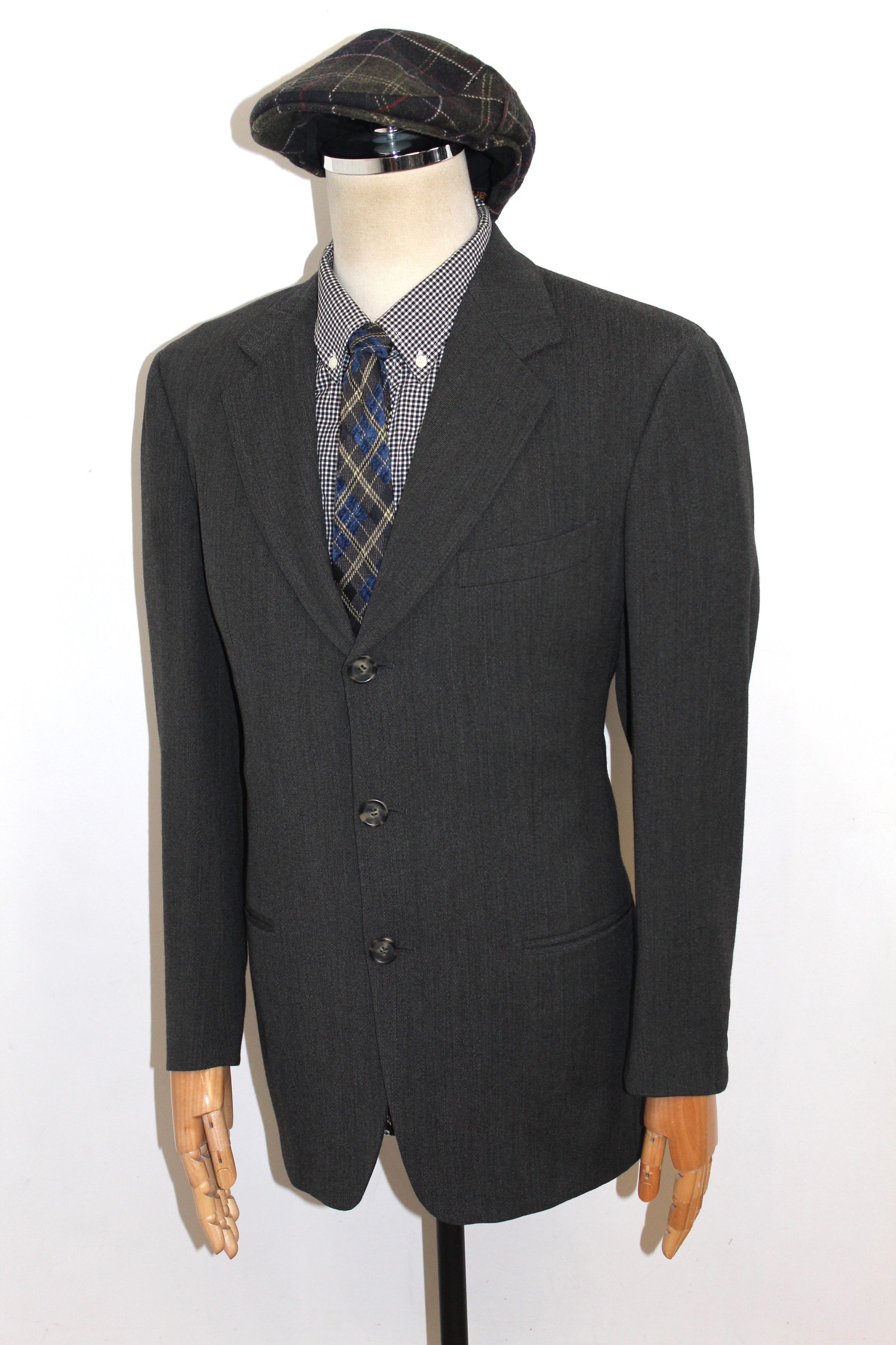 Designer Mens Ermenegildo Zegna Soft Blazer Jacket Size 48 Size US M / EU 48-50 / 2 - 4 Thumbnail
