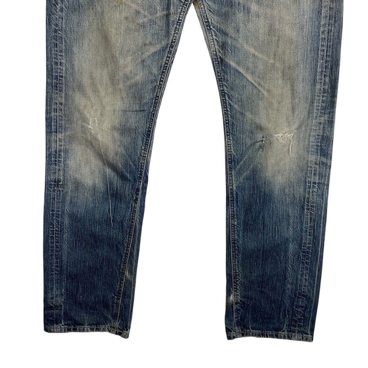Edwin Vintage Edwin Distressed Denim Jeans Size US 34 / EU 50 - 4 Thumbnail
