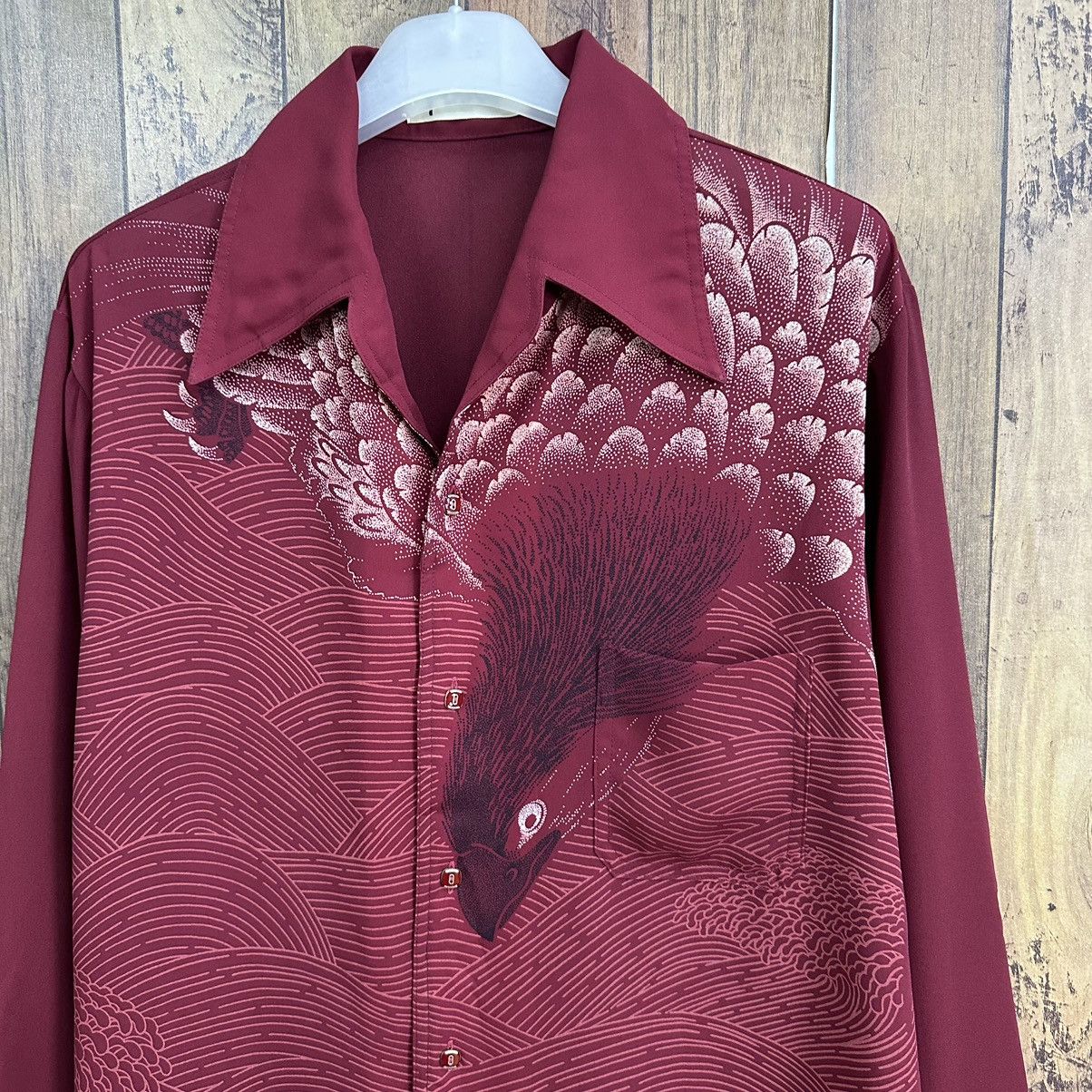 Powell Peralta Rare Vintage Powell Silk Button Shirt A797 Size US M / EU 48-50 / 2 - 2 Thumbnail