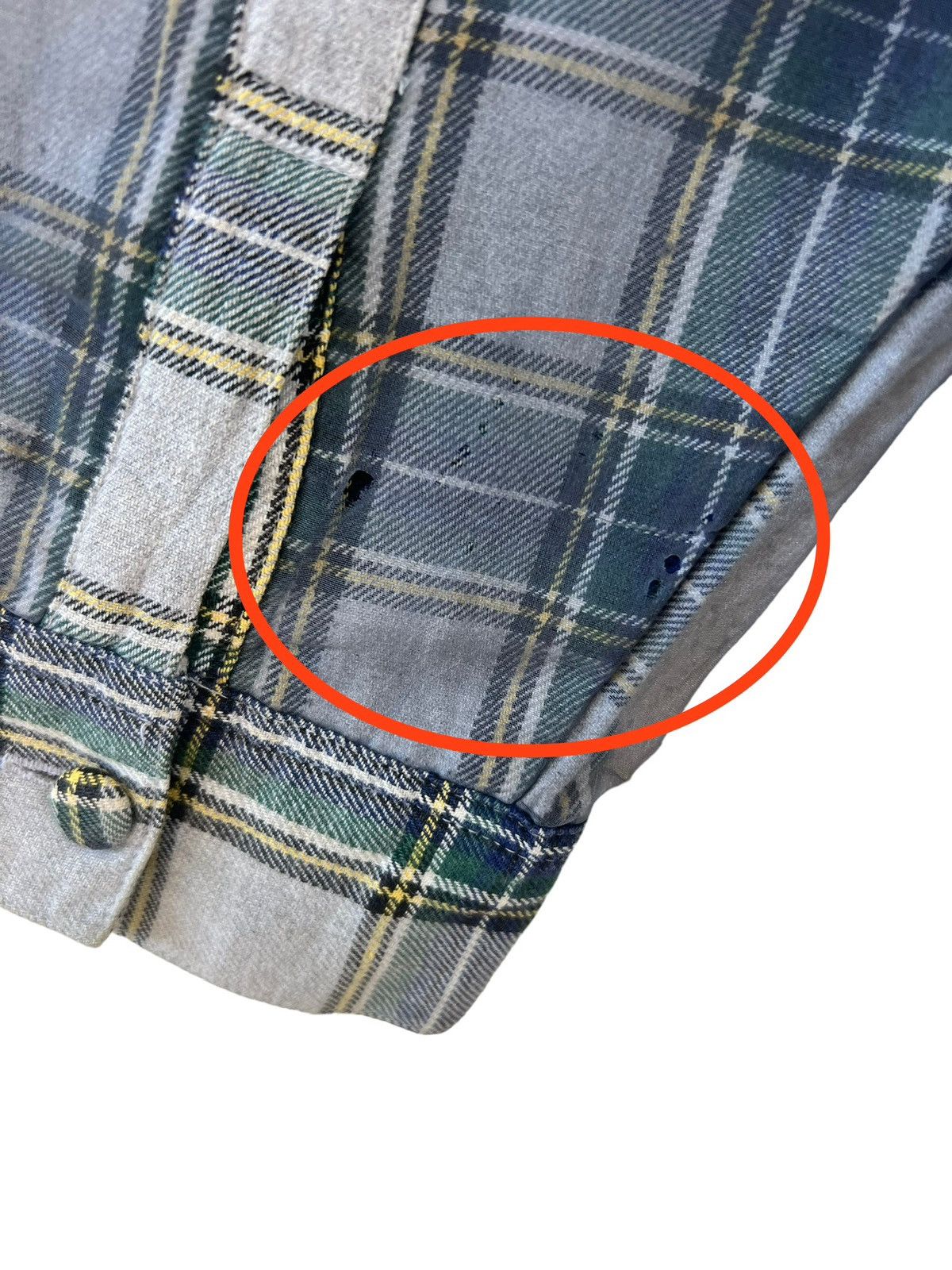20471120 Vintage 90s MILK BOY Japan Hybrid Flannel Shirt Size US L / EU 52-54 / 3 - 16 Thumbnail