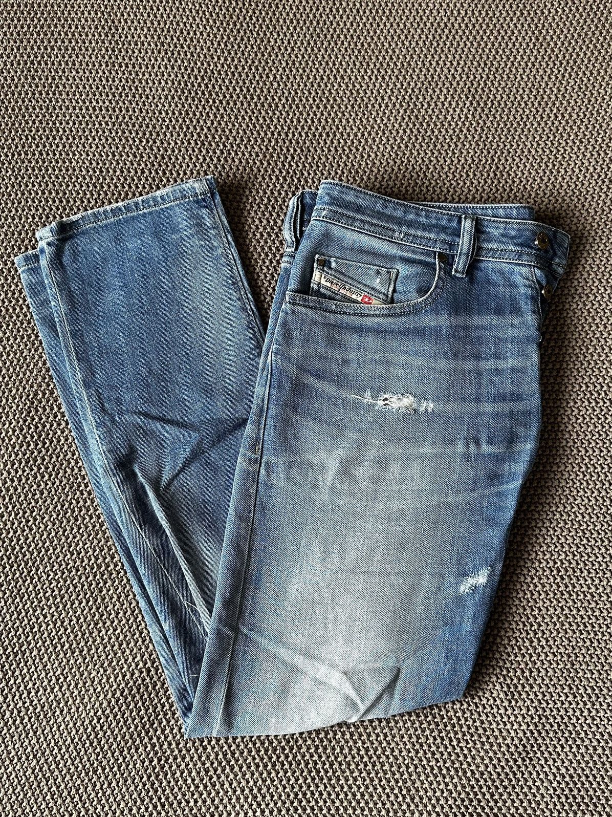 Diesel Distressed Slim Taper Jeans 32x30 Size US 32 / EU 48 - 1 Thumbnail