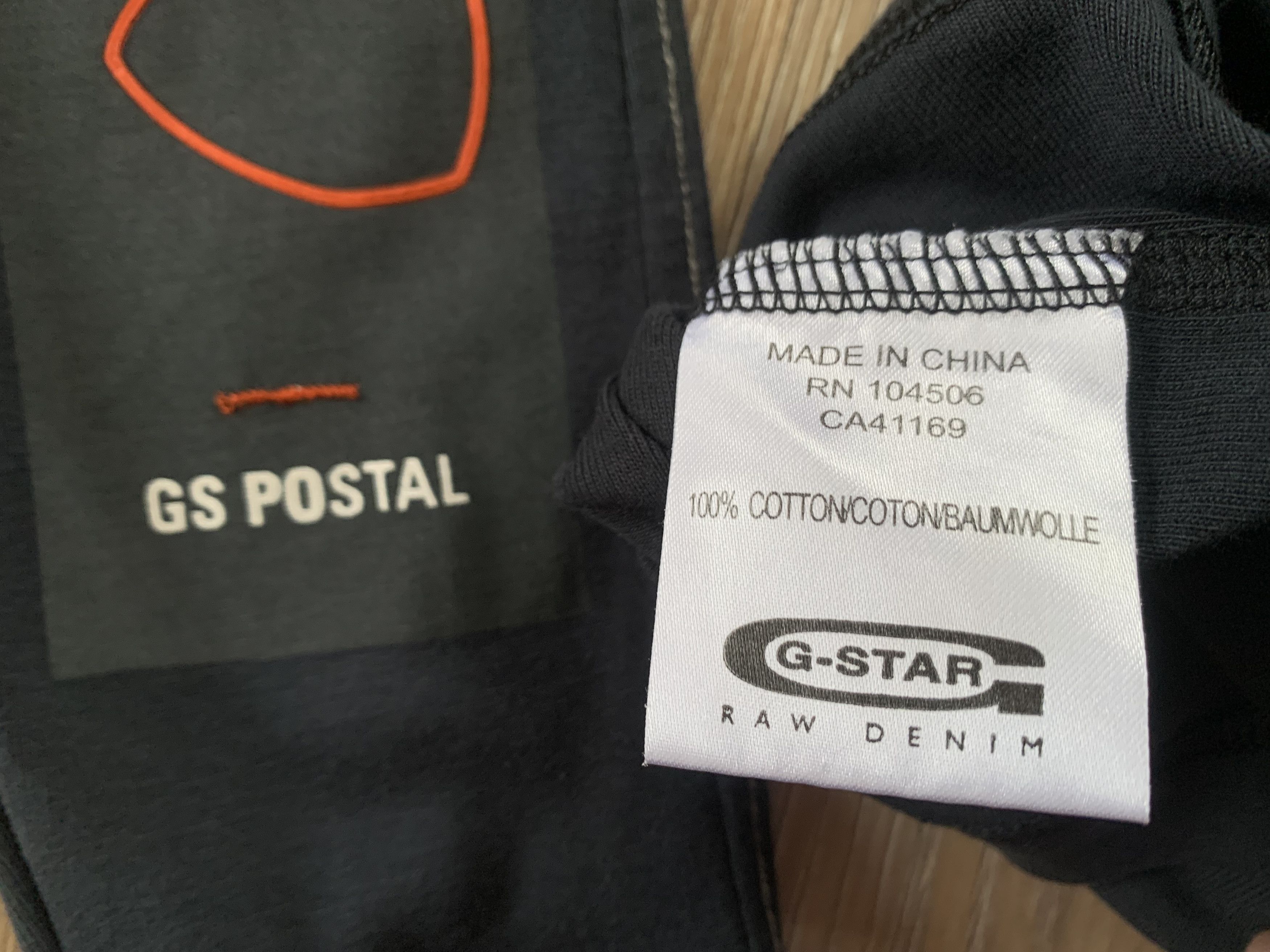 G-Star Men’s Rare Vintage G-Star Raw Cotton Long Sleeve Size US L / EU 52-54 / 3 - 10 Thumbnail