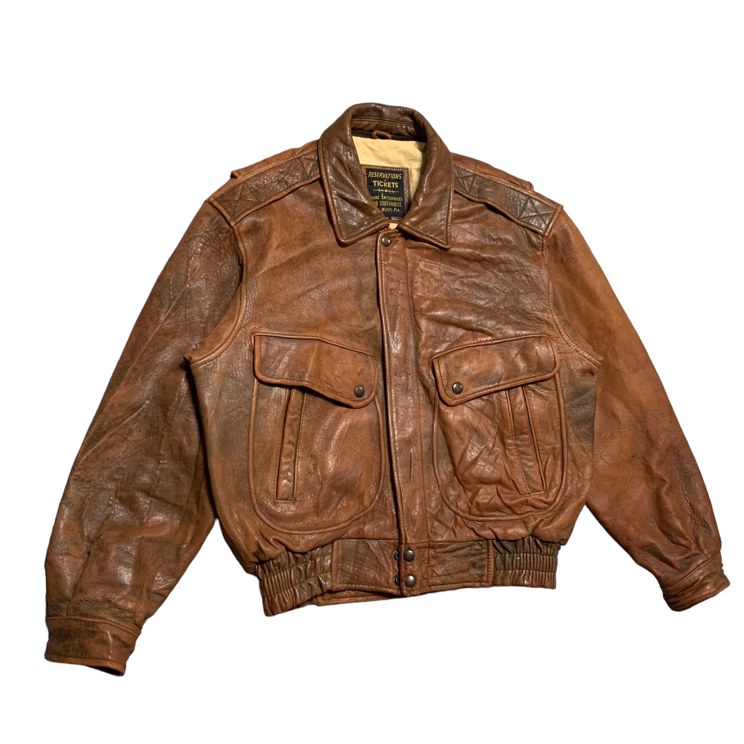 Other Reservations Tickets Leather Jacket Size US M / EU 48-50 / 2 - 2 Thumbnail