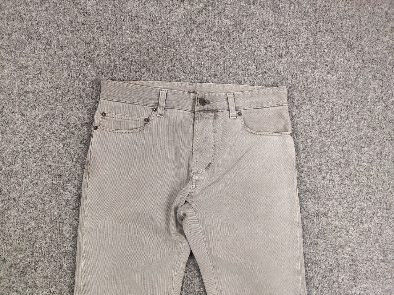 Iceberg Iceberg Design Italy Dark Gray Slim Fit Denim Men's Jeans Size US 31 - 6 Thumbnail