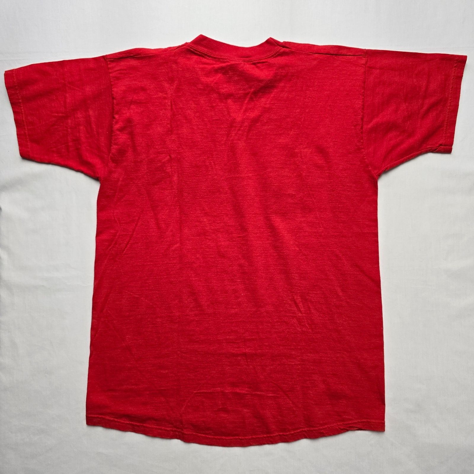 Fruit Of The Loom × Vintage Vintage Seagrams 7 Red XL Seven Crown Whiskey Alcohol Tee Size US XL / EU 56 / 4 - 4 Thumbnail