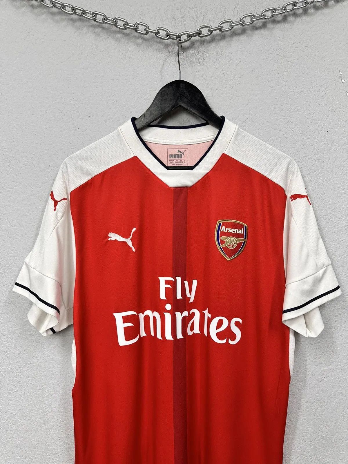 Vintage Vintage Soccer T-Shirt Home Jersey Puma Arsenal #7 Alexis XL Size US XL / EU 56 / 4 - 2 Thumbnail