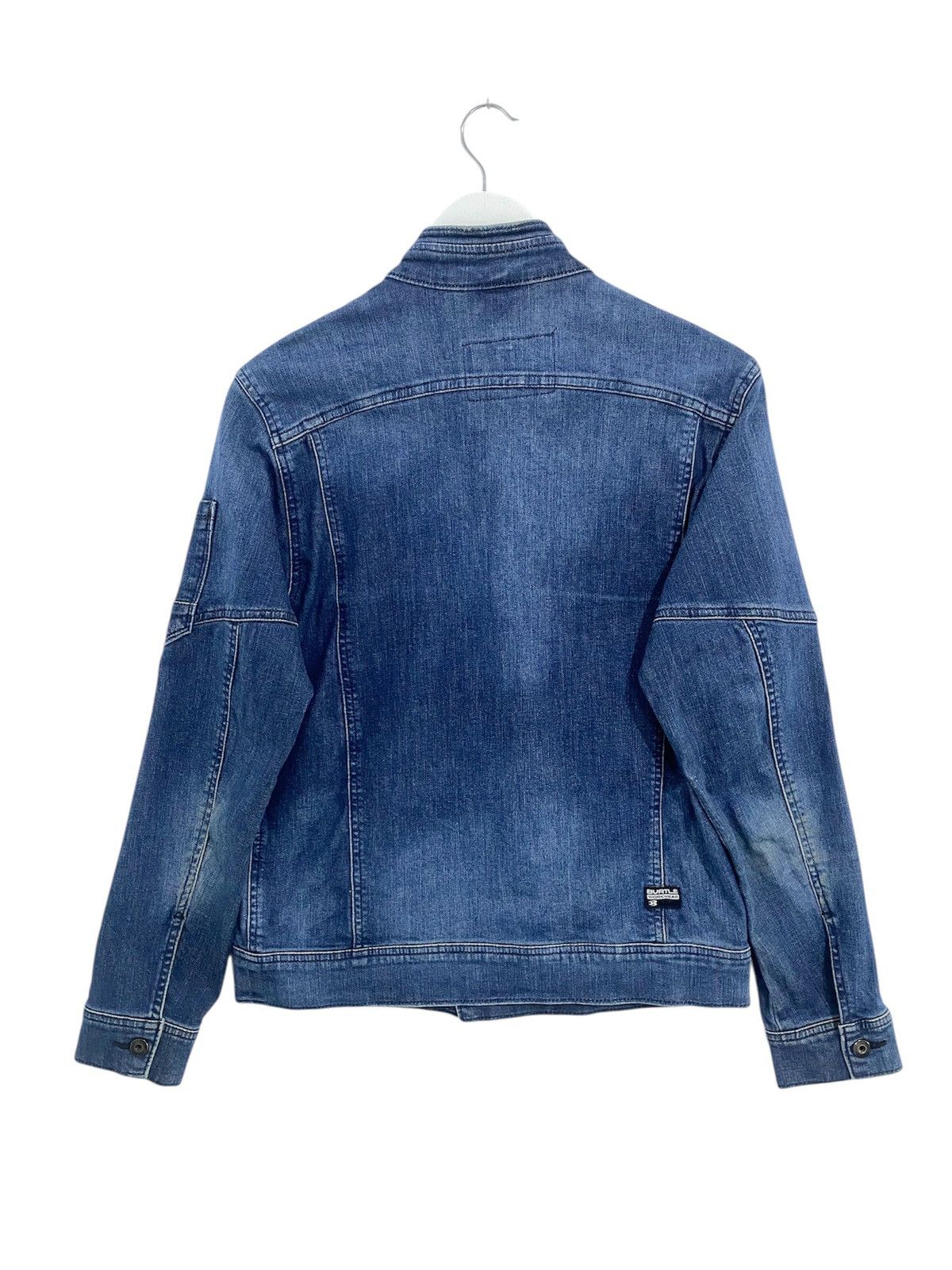 Japanese Brand Burtle Workwear Jeans Jacket Size US M / EU 48-50 / 2 - 3 Thumbnail