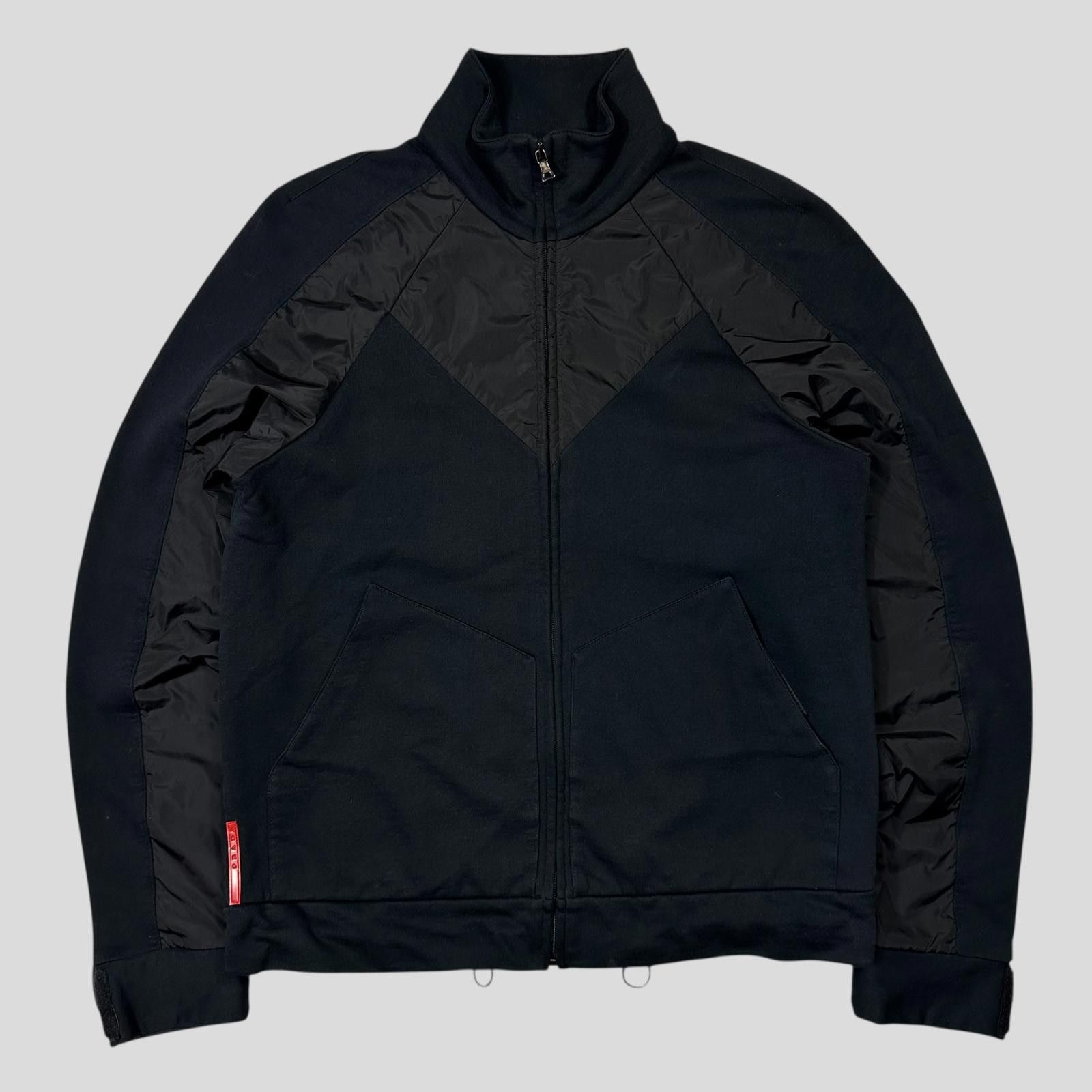 Prada Prada Sport 2009 Angled Nylon Panelled Track Jacket - M Size US M / EU 48-50 / 2 - 1 Thumbnail