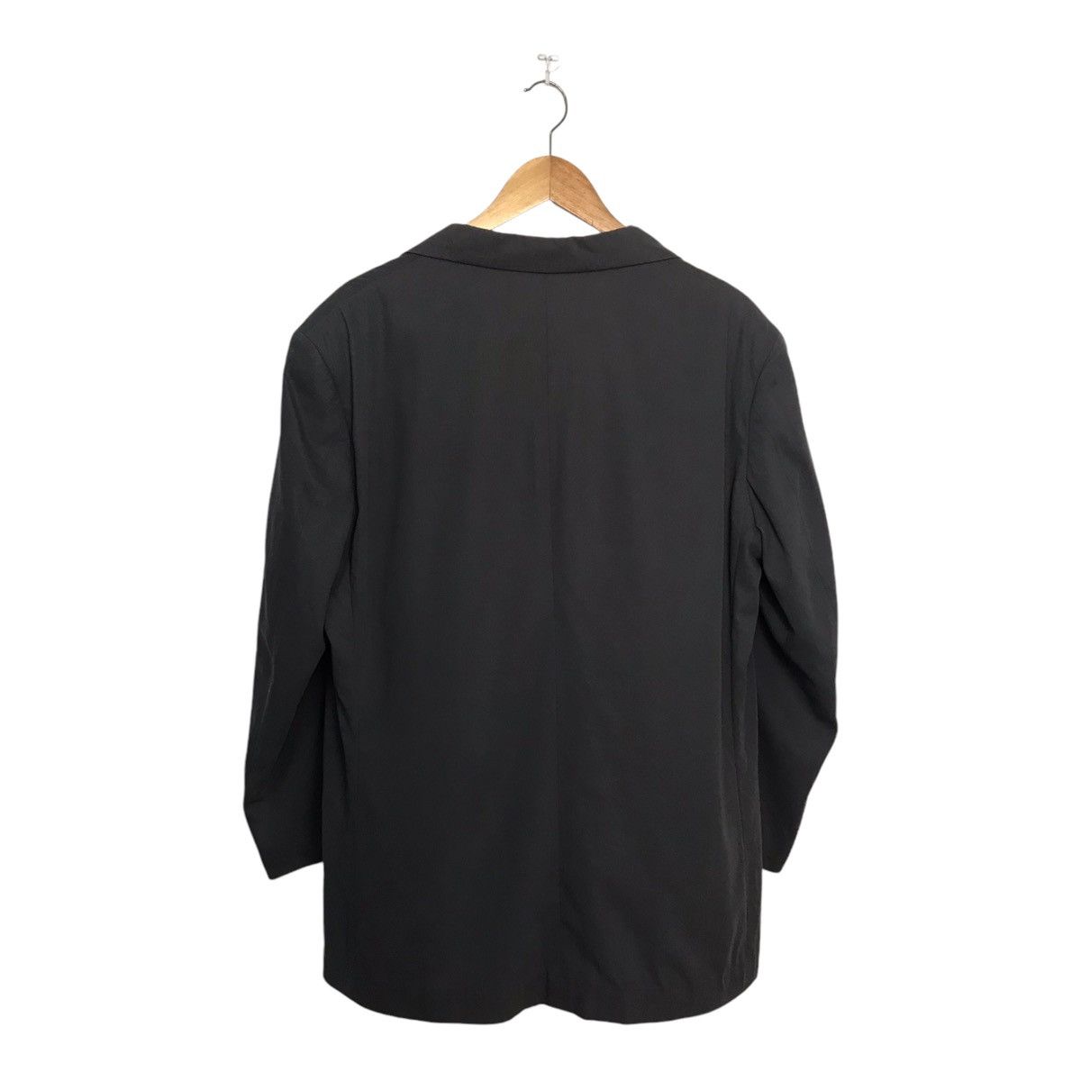 Yohji Yamamoto Yohji Yamamoto Dark Grey 2 Button Blazer/Jacket Size 44R - 5 Thumbnail