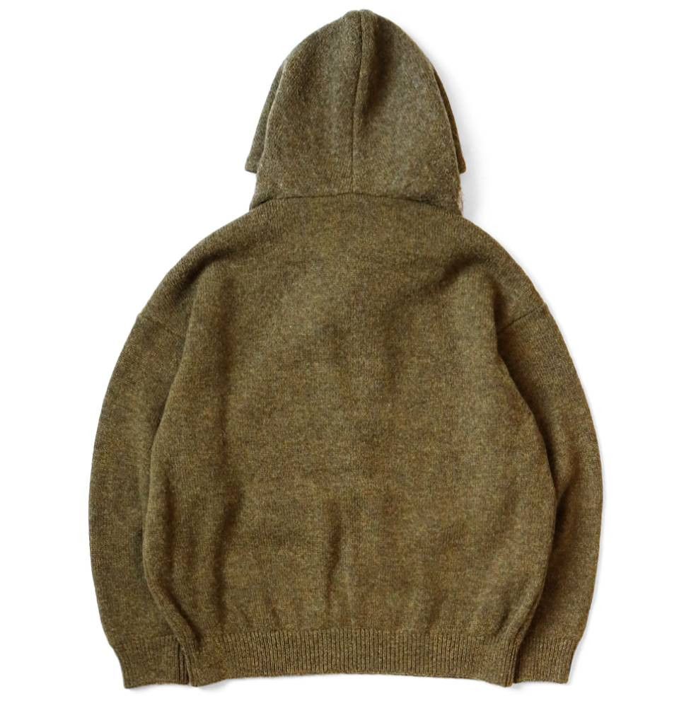 Kapital 5G Small pattern knit KESA hooded sweater Size US L / EU 52-54 / 3 - 2 Thumbnail