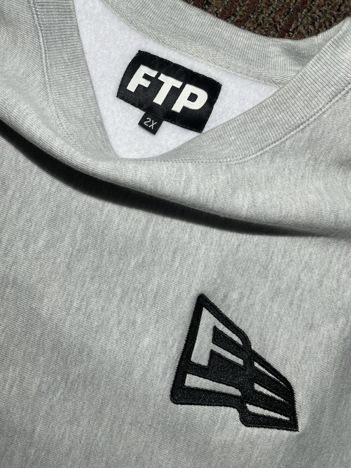 Fuck The Population FTP Flag Crewneck (XX-Large) Size US XXL / EU 58 / 5 - 3 Thumbnail