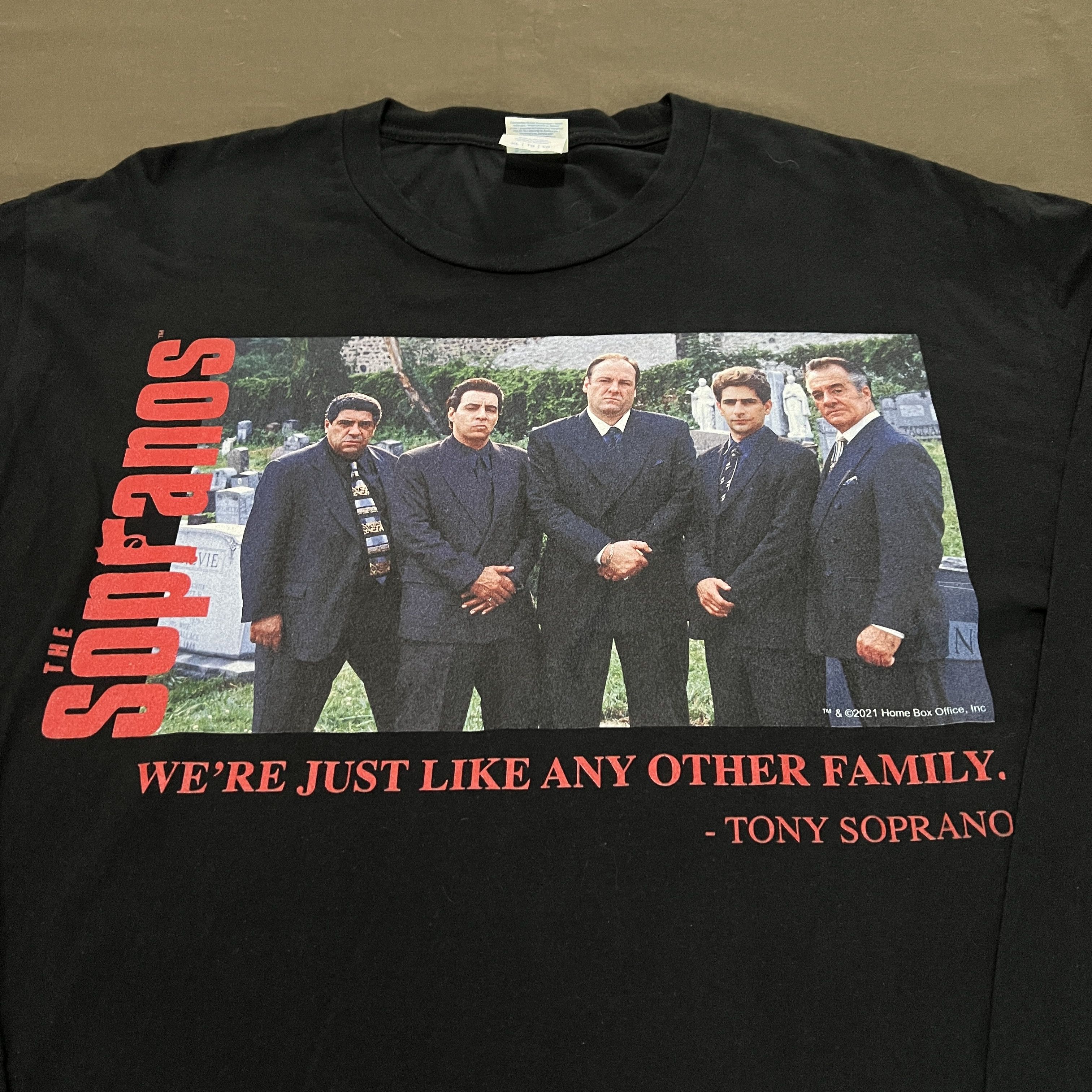 Other The Sopranos Movie Long Sleeve Tee God Father Mob XL Size US XL / EU 56 / 4 - 2 Thumbnail