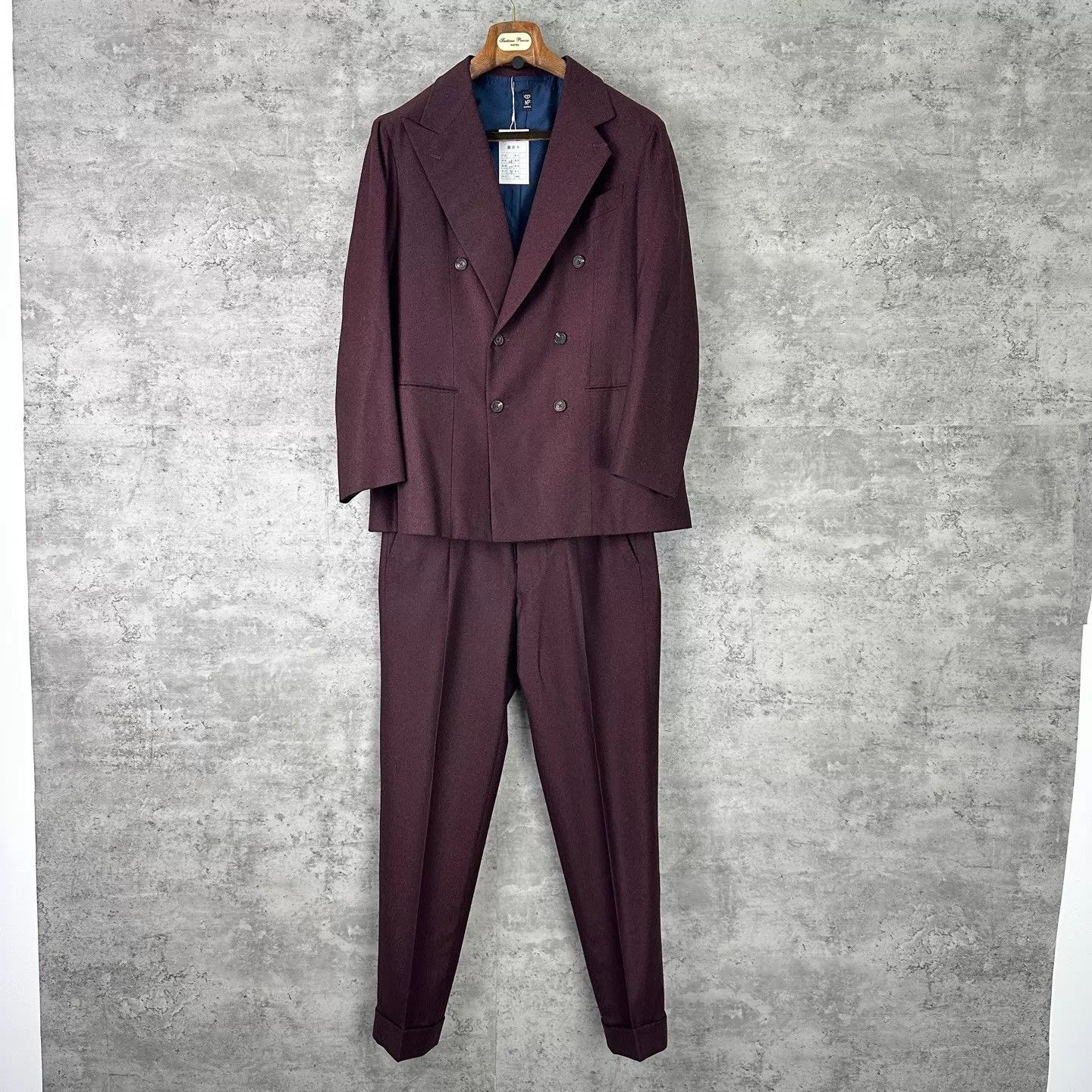 Other Sartoria Pirozzi Napoli Bespoke Suit 48-50 NWT Dust Size 48R - 1 Thumbnail