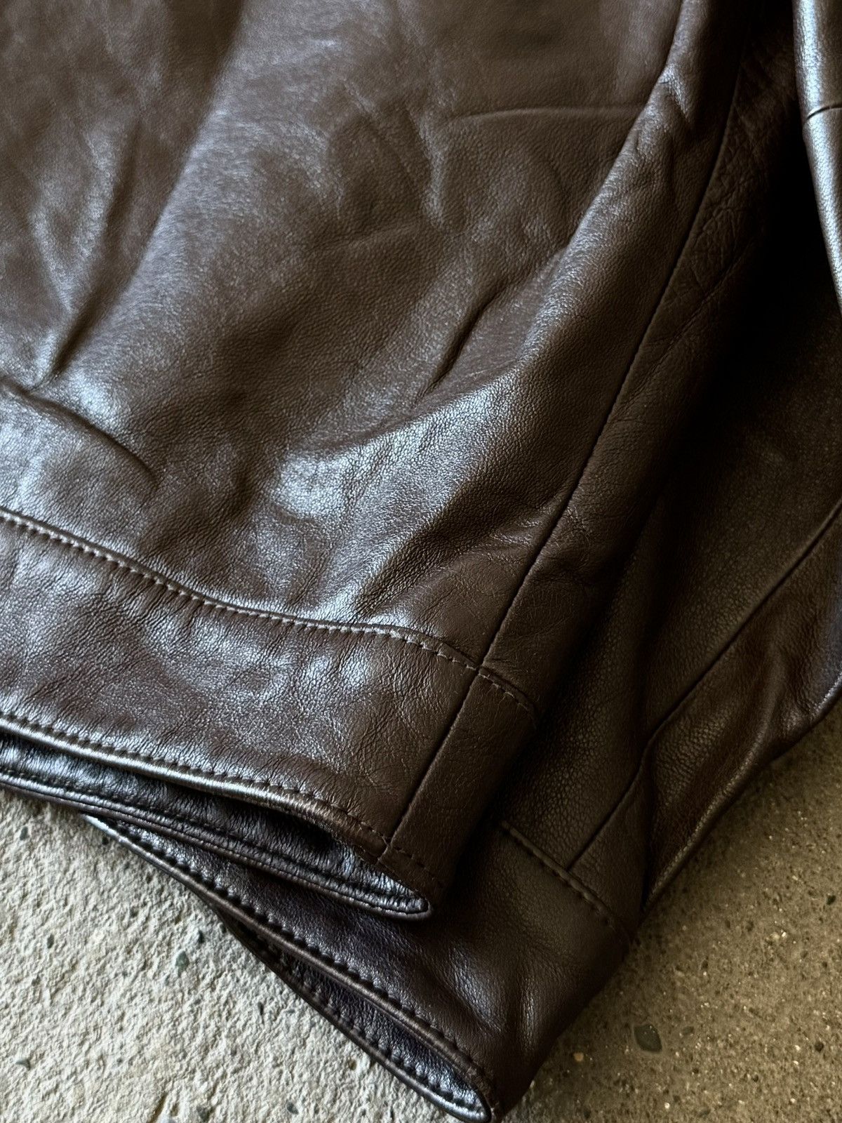 Balenciaga Balenciaga - 1997 -Nicolas Ghesquière -Zip Up Leather Jacket Size US M / EU 48-50 / 2 - 11 Thumbnail