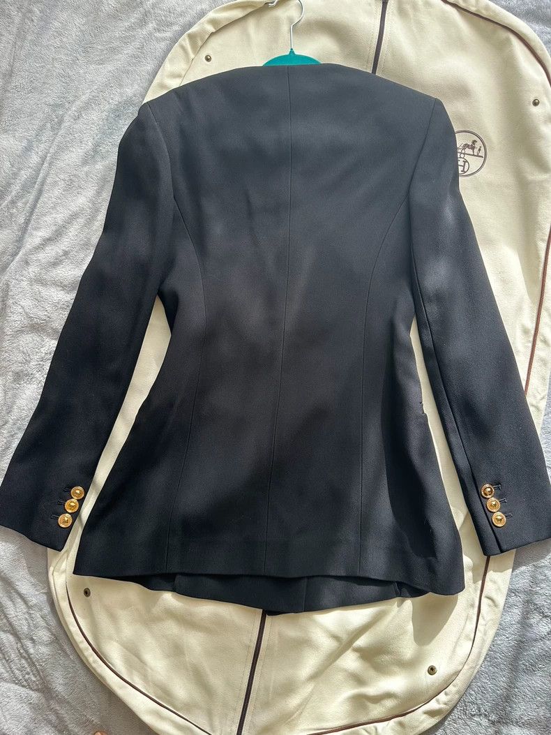 Versace Versace Neckline design blazer Size M / US 6-8 / IT 42-44 - 4 Thumbnail