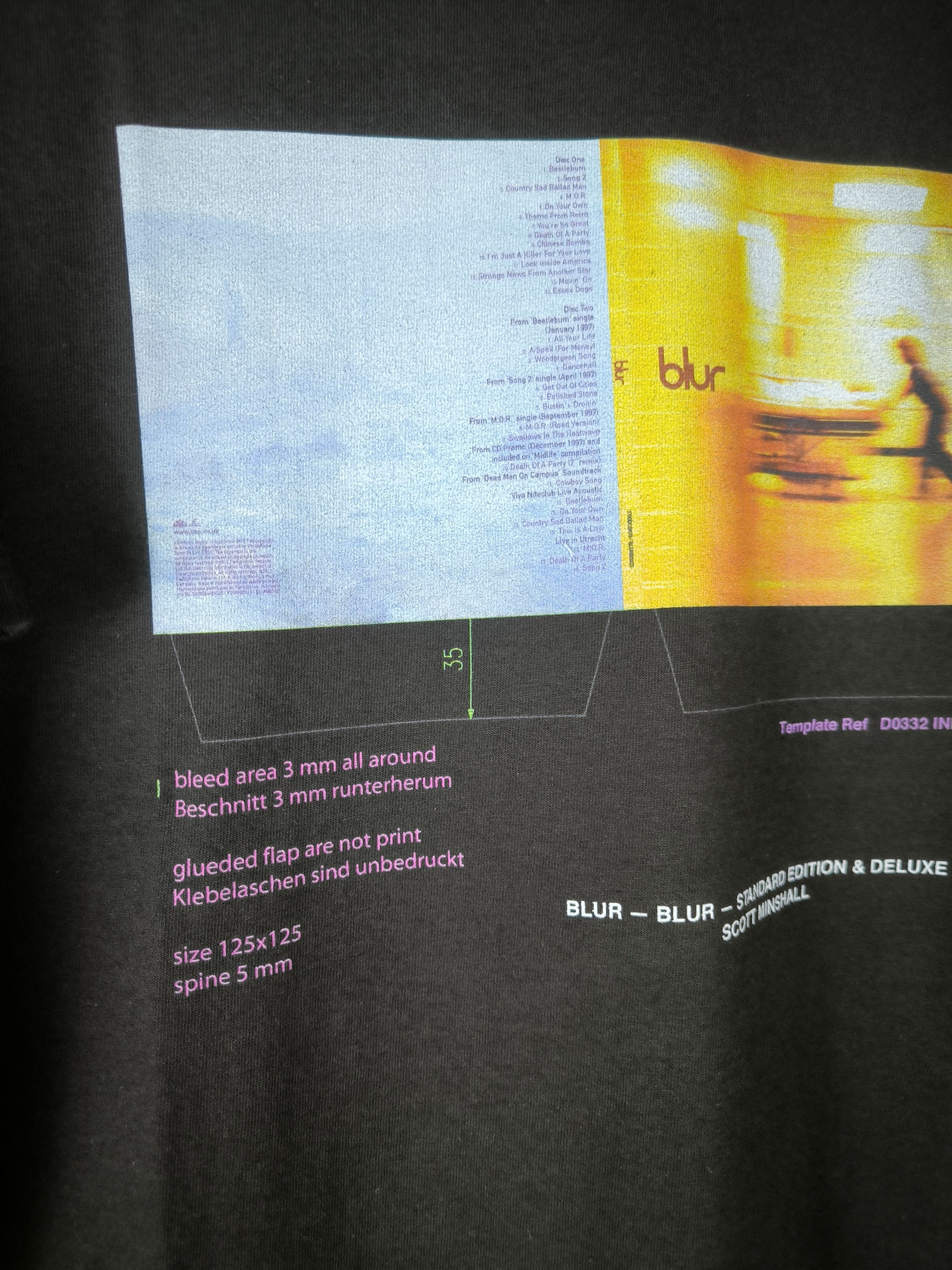 Band Tees × Flagstuff 2023 Blur Tee Size US L / EU 52-54 / 3 - 4 Thumbnail