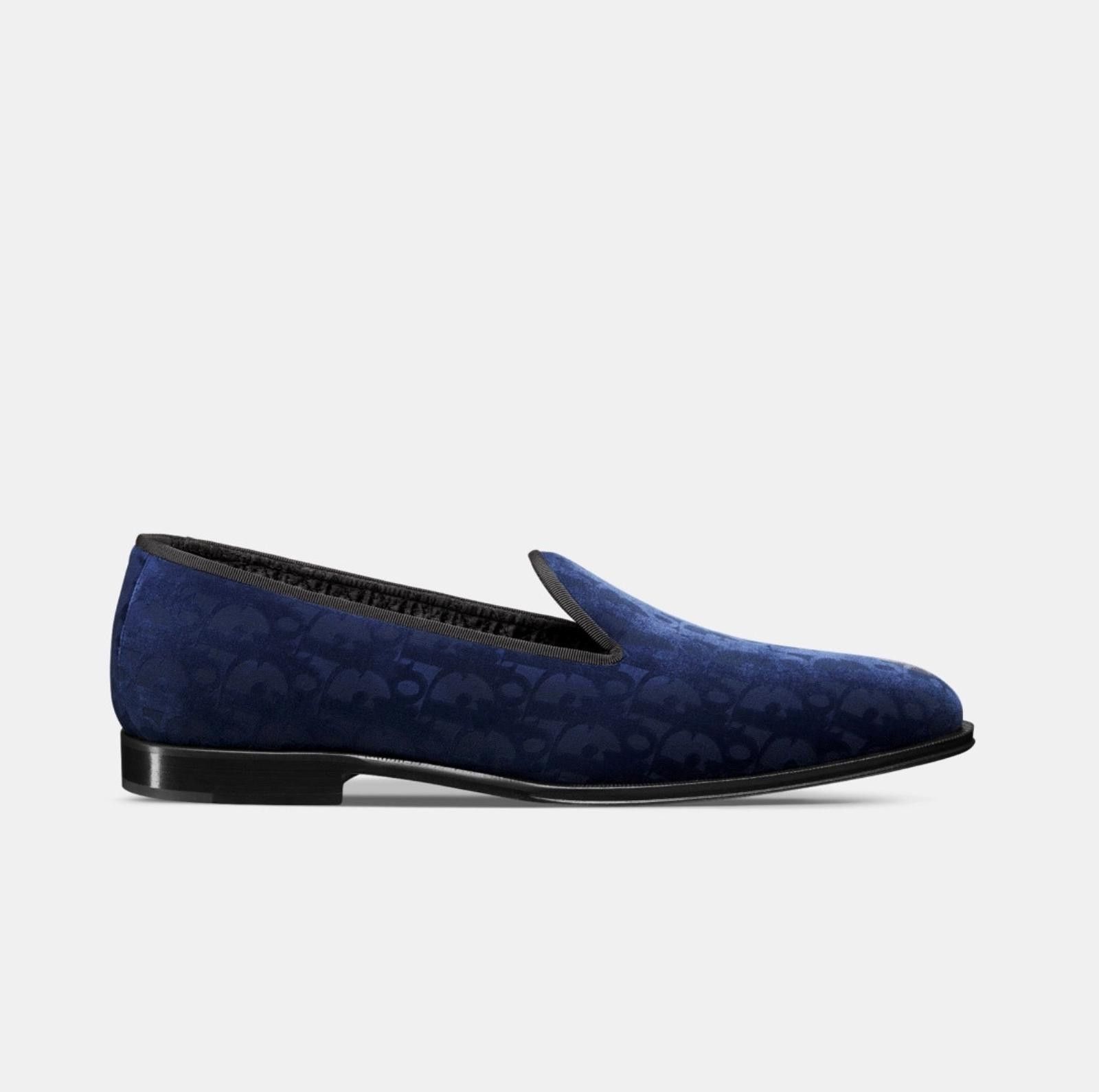 Dior Dior Timeless Velvet Loafers Size US 9 / EU 42 - 1 Thumbnail