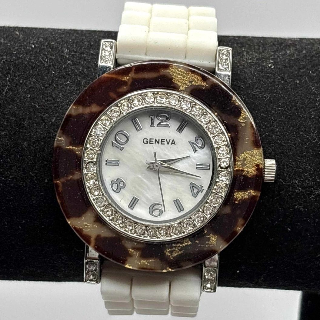 Other Y2K Silver & Brown Watch Size ONE SIZE - 1 Thumbnail