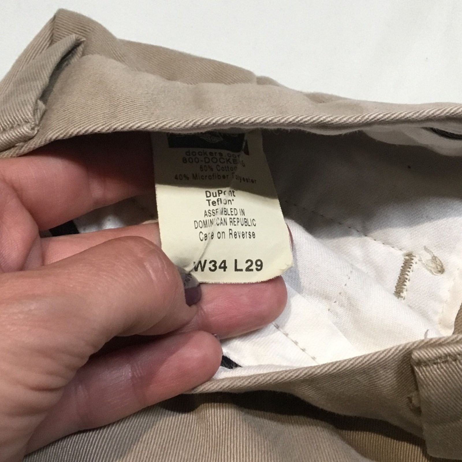 Dockers Dockers Stain Defender Pants Size US 34 / EU 50 - 3 Thumbnail